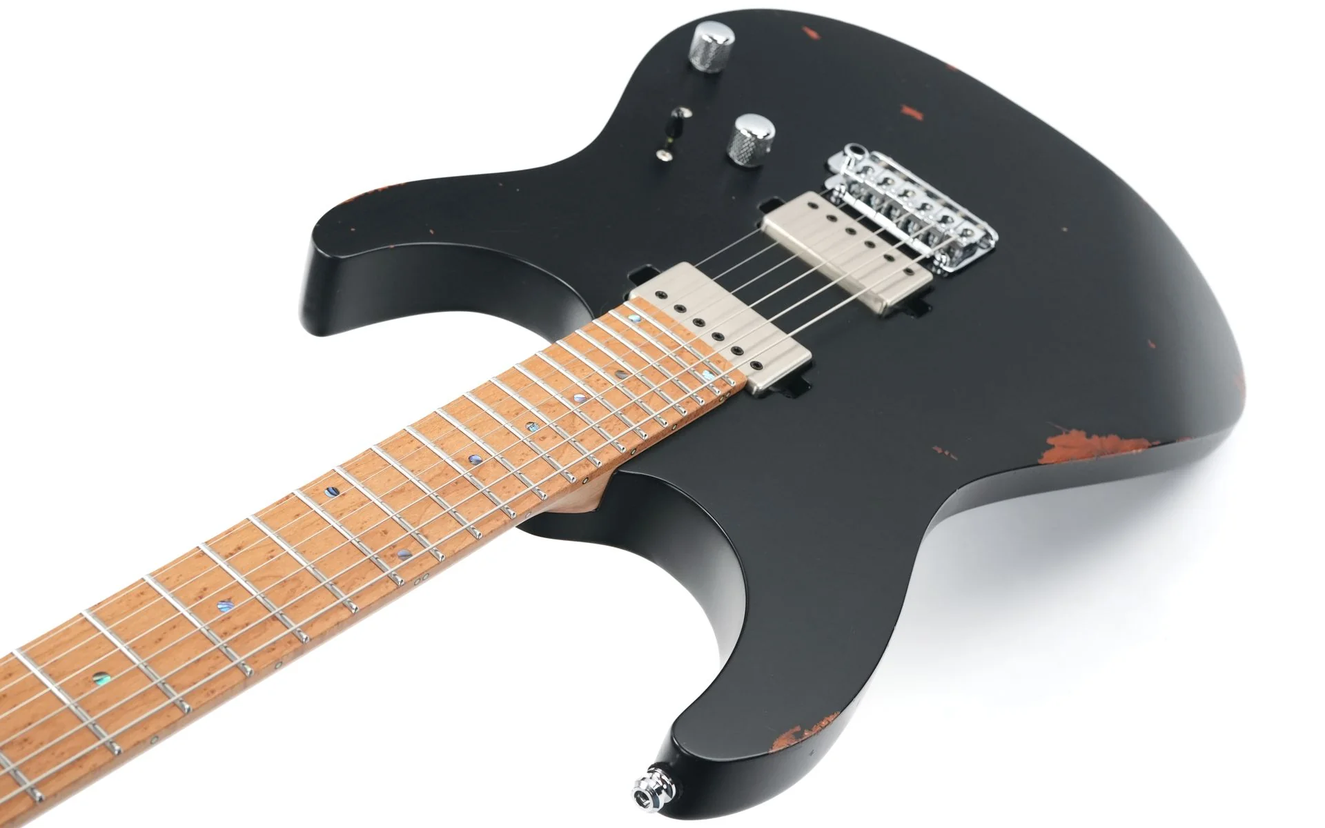 Mayones Aquila Aged V24 S 6 Monolith Black Nitro - Image 10