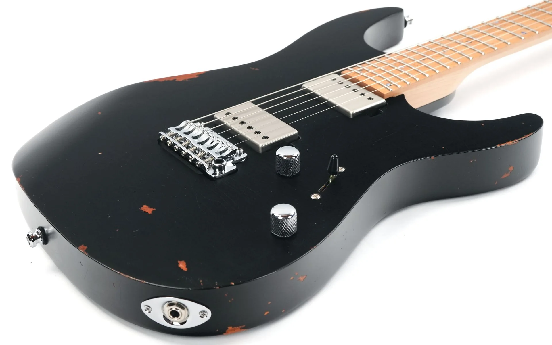 Mayones Aquila Aged V24 S 6 Monolith Black Nitro - Image 11
