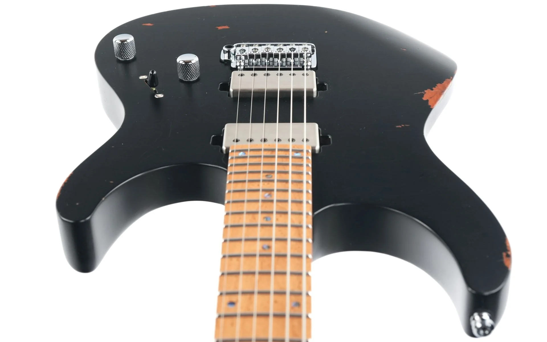 Mayones Aquila Aged V24 S 6 Monolith Black Nitro - Image 13