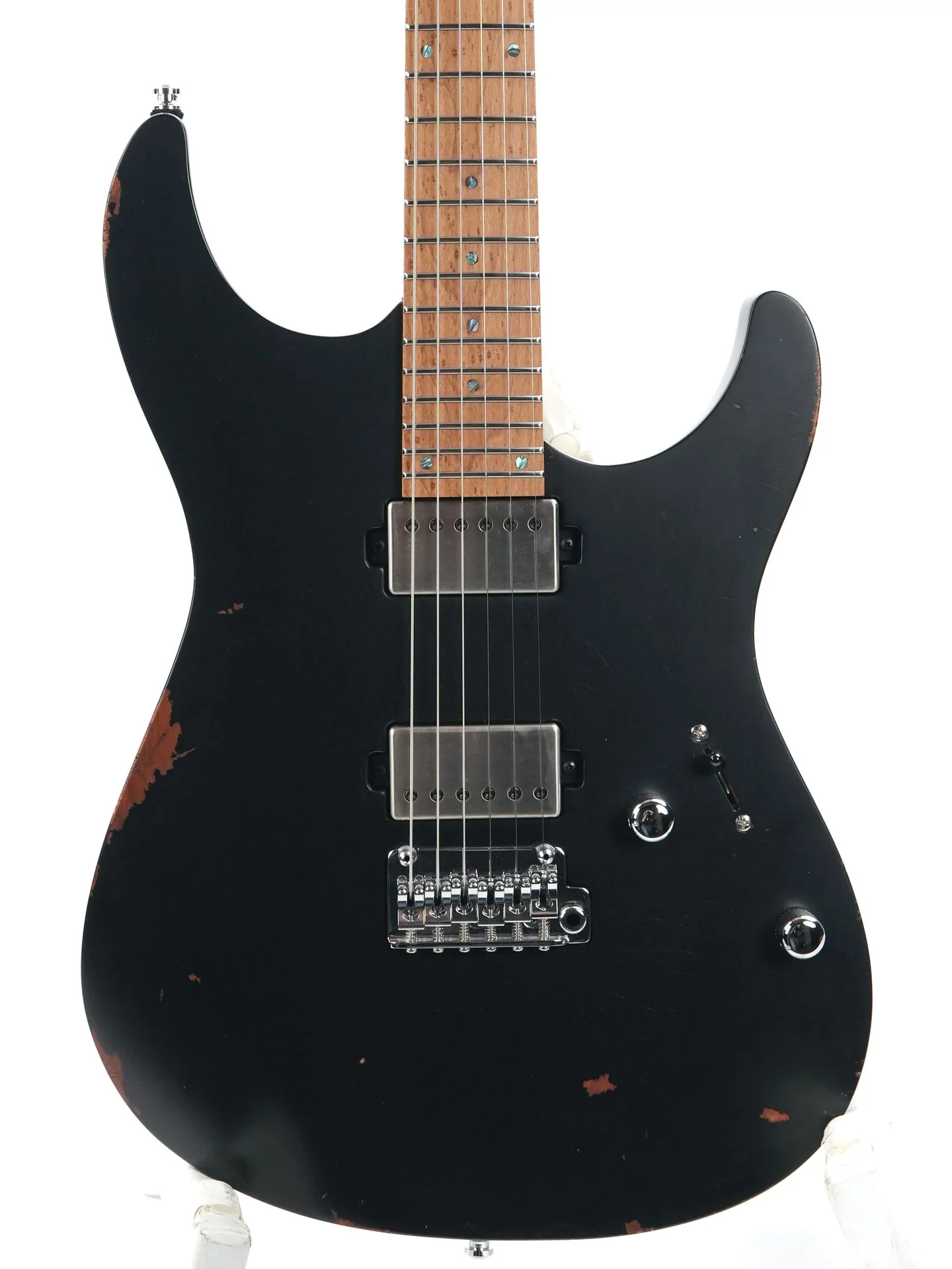 Mayones Aquila Aged V24 S 6 Monolith Black Nitro - Image 5