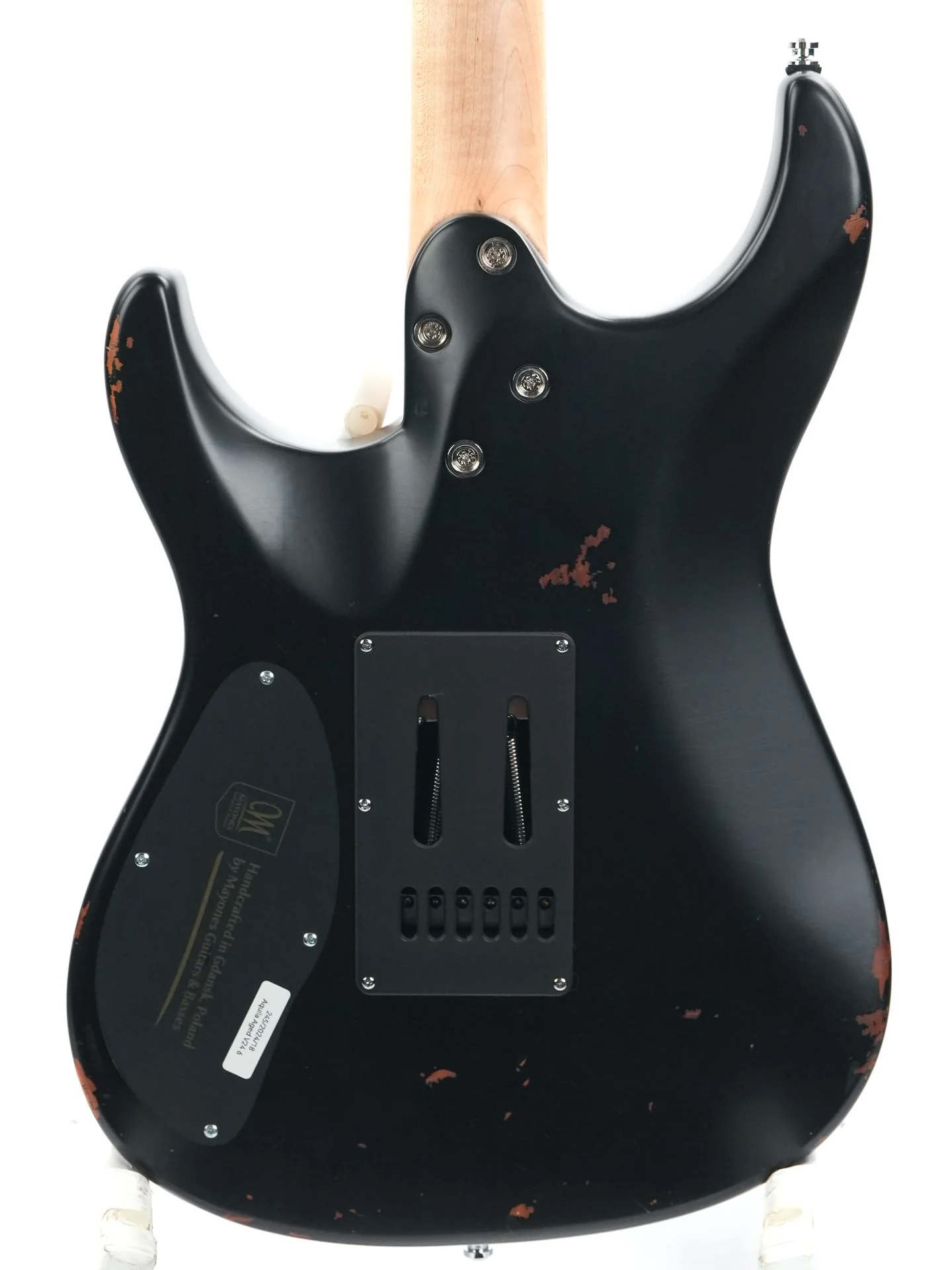 Mayones Aquila Aged V24 S 6 Monolith Black Nitro - Image 8