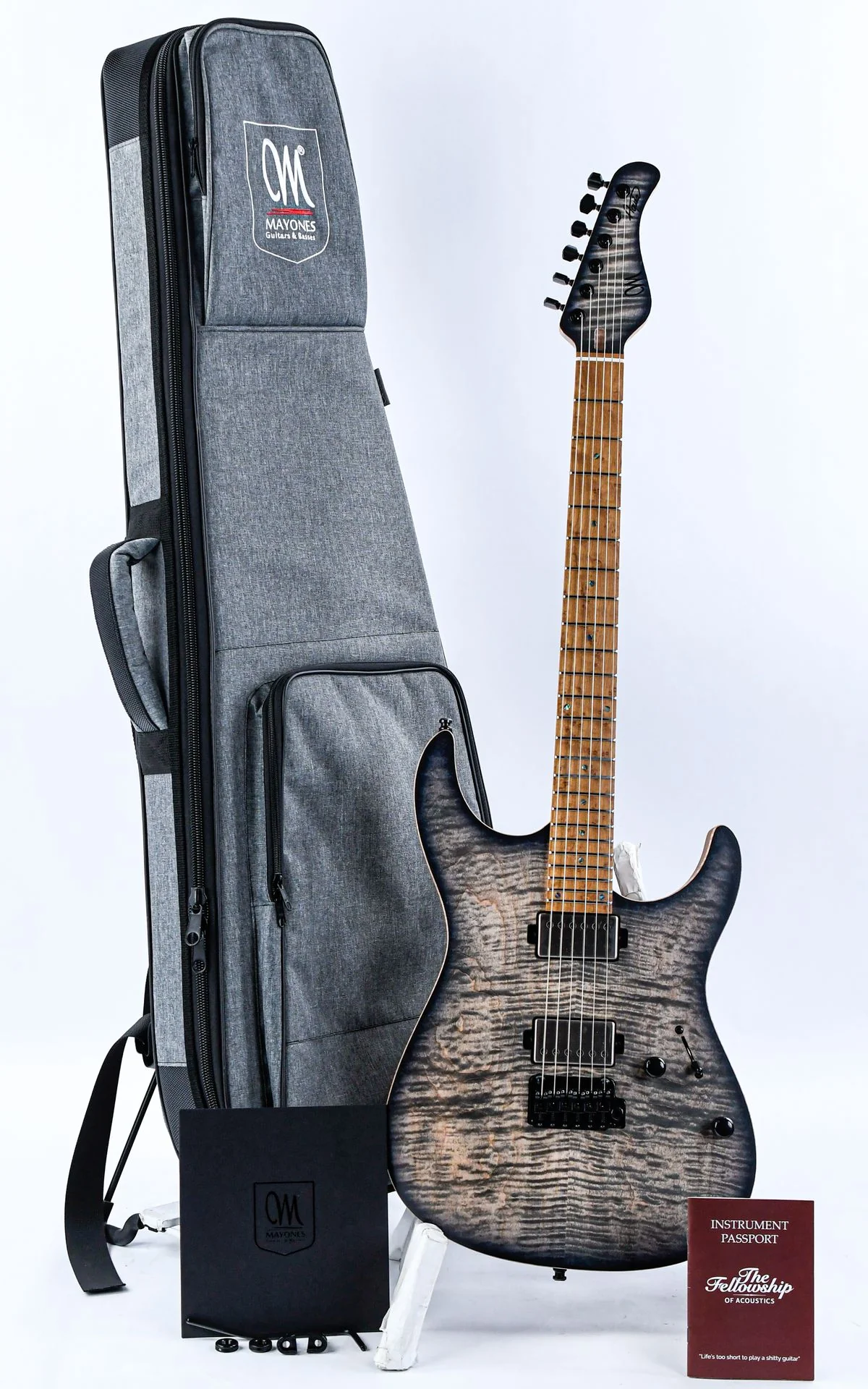 Mayones Aquila Elite V24 S 6 Trans Jeans Black Black Burst - Image 3