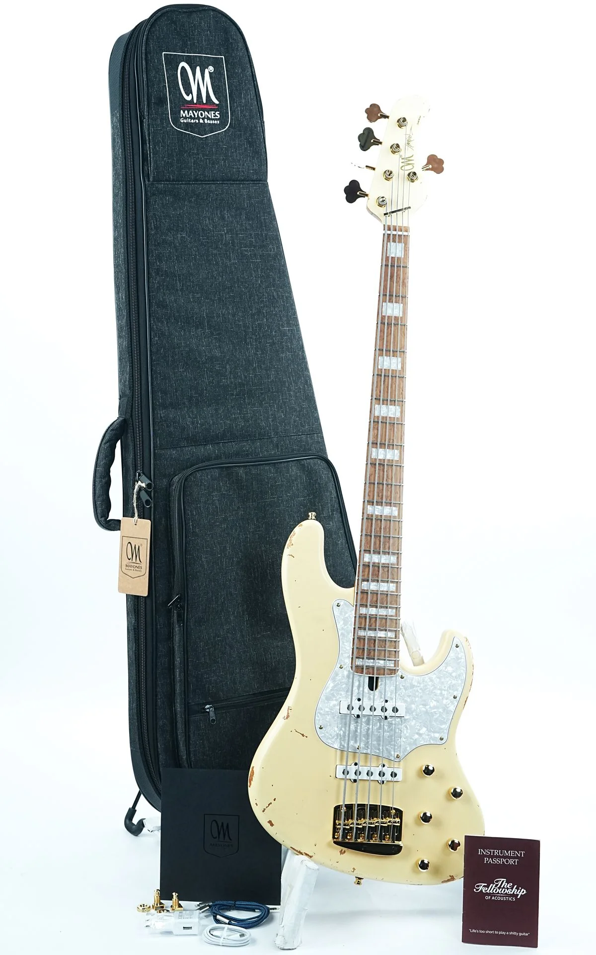 Mayones Jabba HF Aged Yellow 5 - Image 3