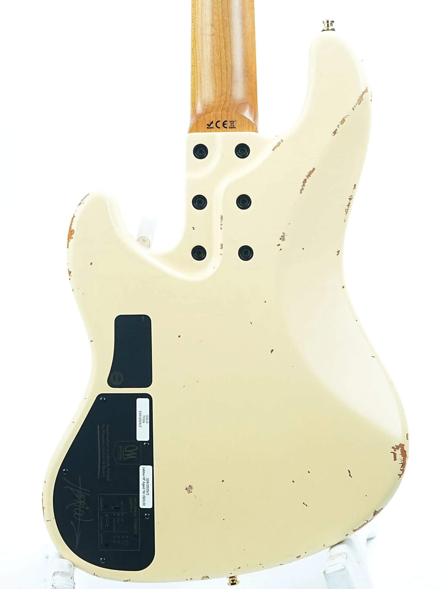 Mayones Jabba HF Aged Yellow 5 - Image 8