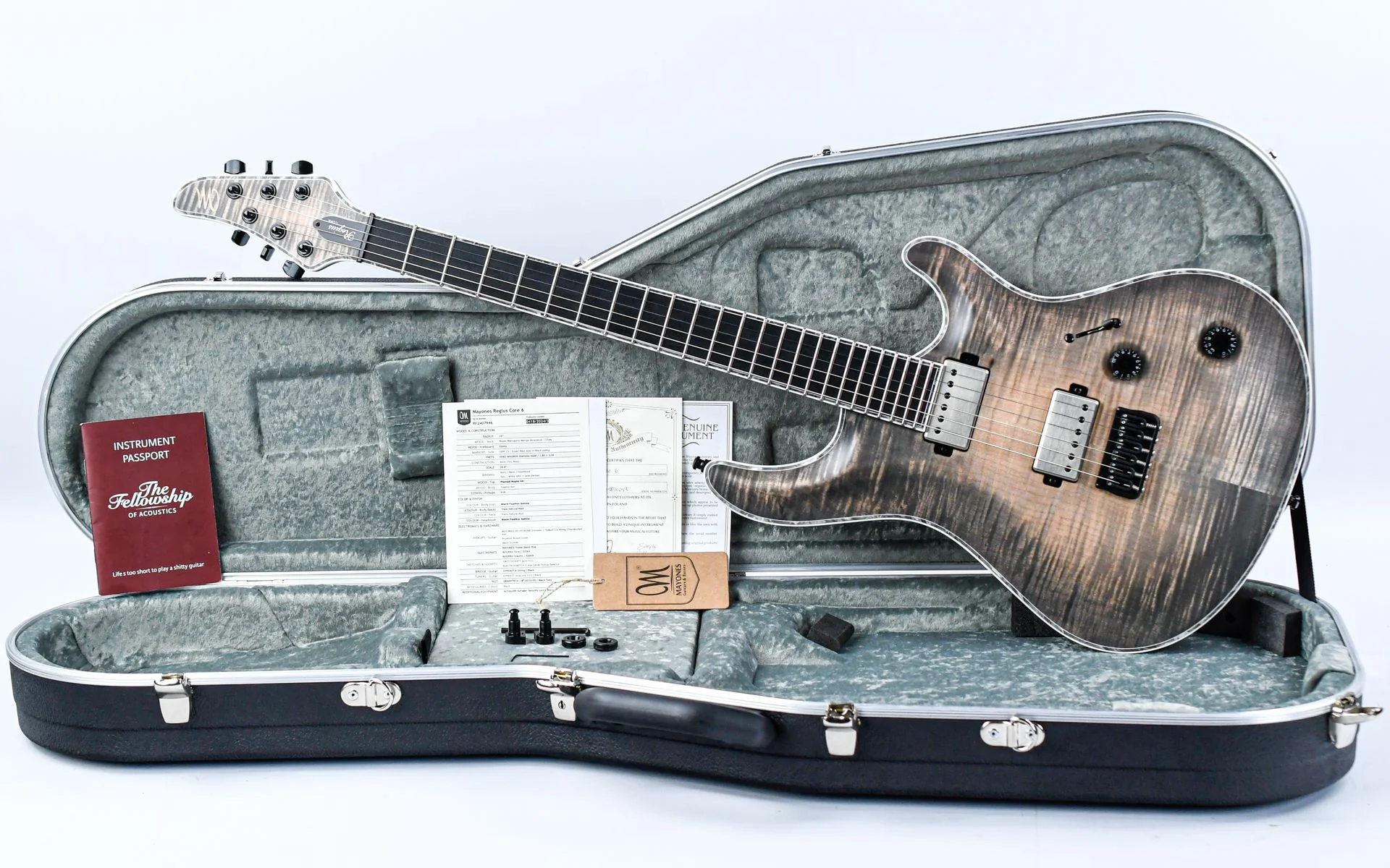 Mayones Regius Core 6 Black Feather - Image 3