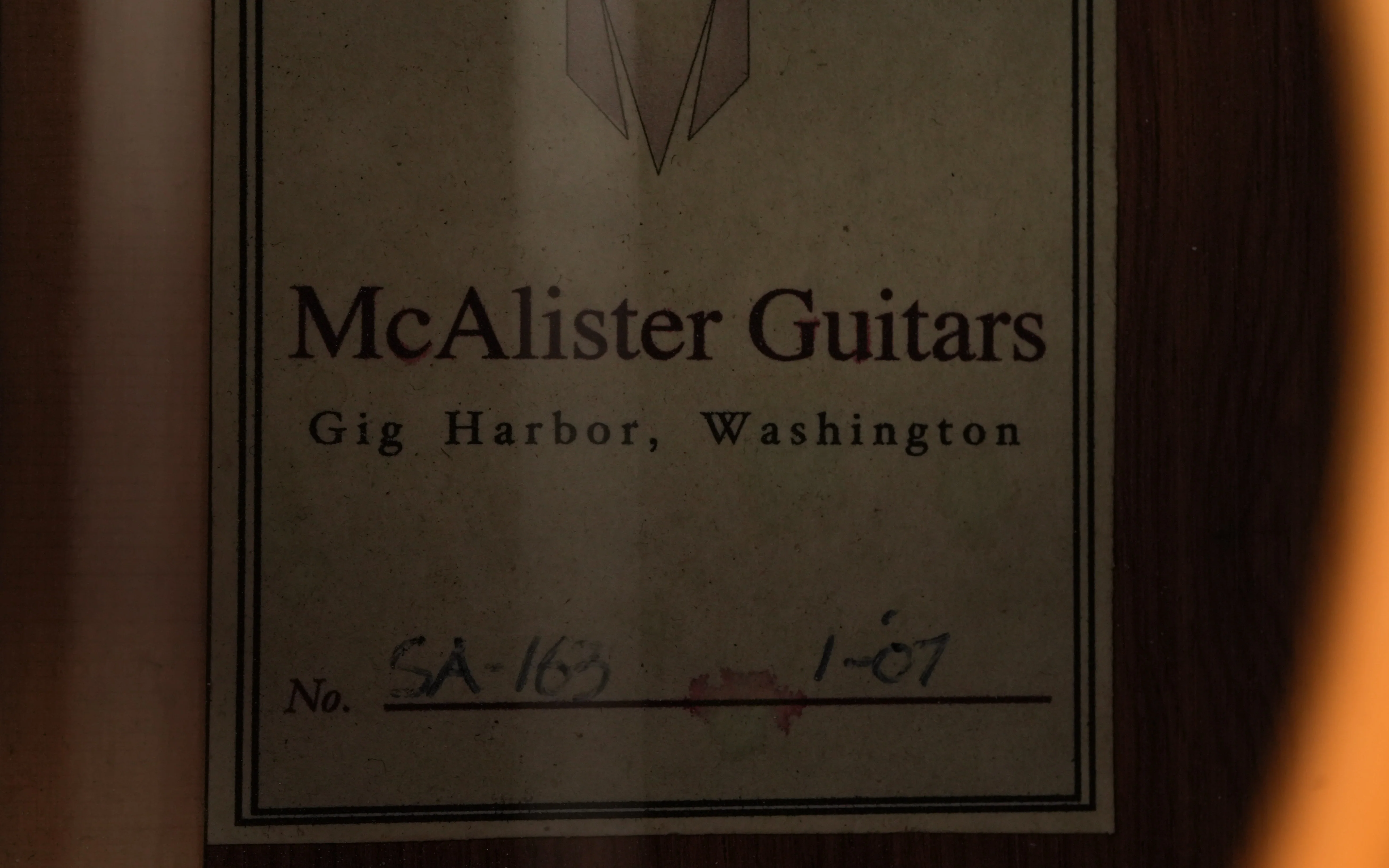 McAlister Guitars 12-Fret D Model 2007 - Image 11