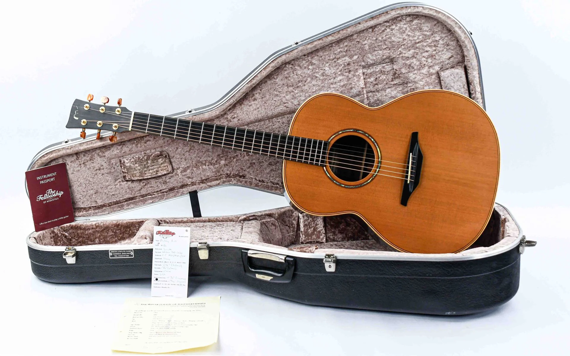 McIlroy A55 Ziricote Western Red Cedar 2009 - Image 3