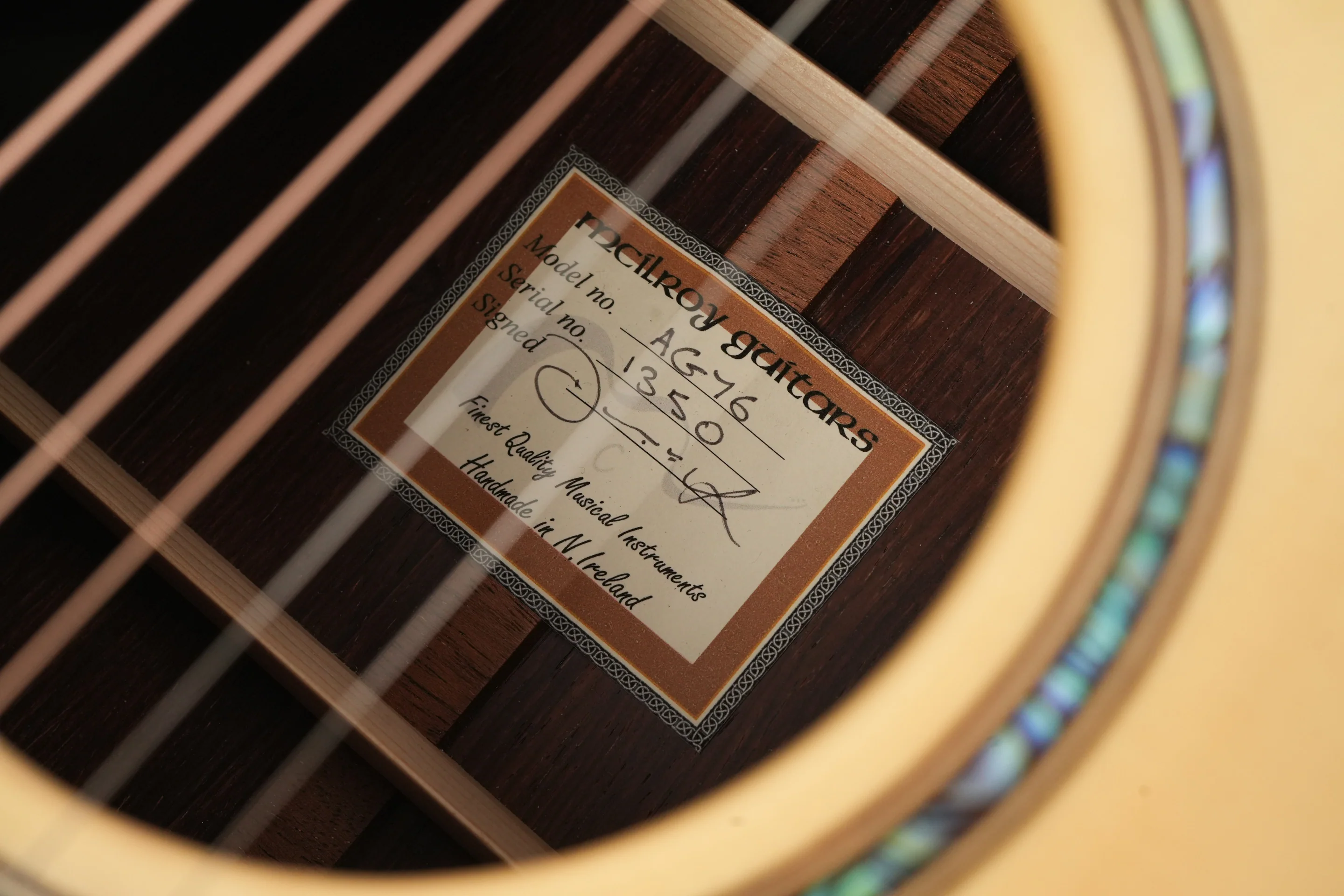McIlroy AG76 Amazon Rosewood Italian Spruce 2024 - Image 11