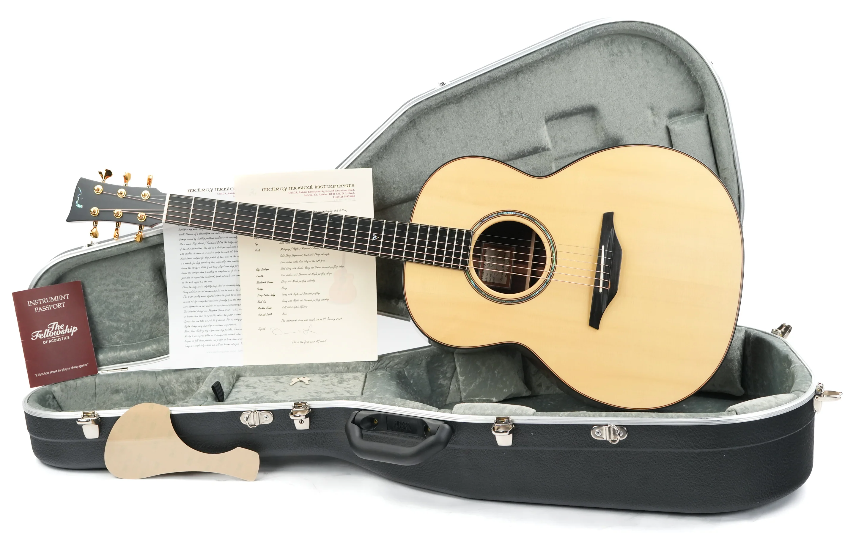 McIlroy AG76 Amazon Rosewood Italian Spruce 2024 - Image 3