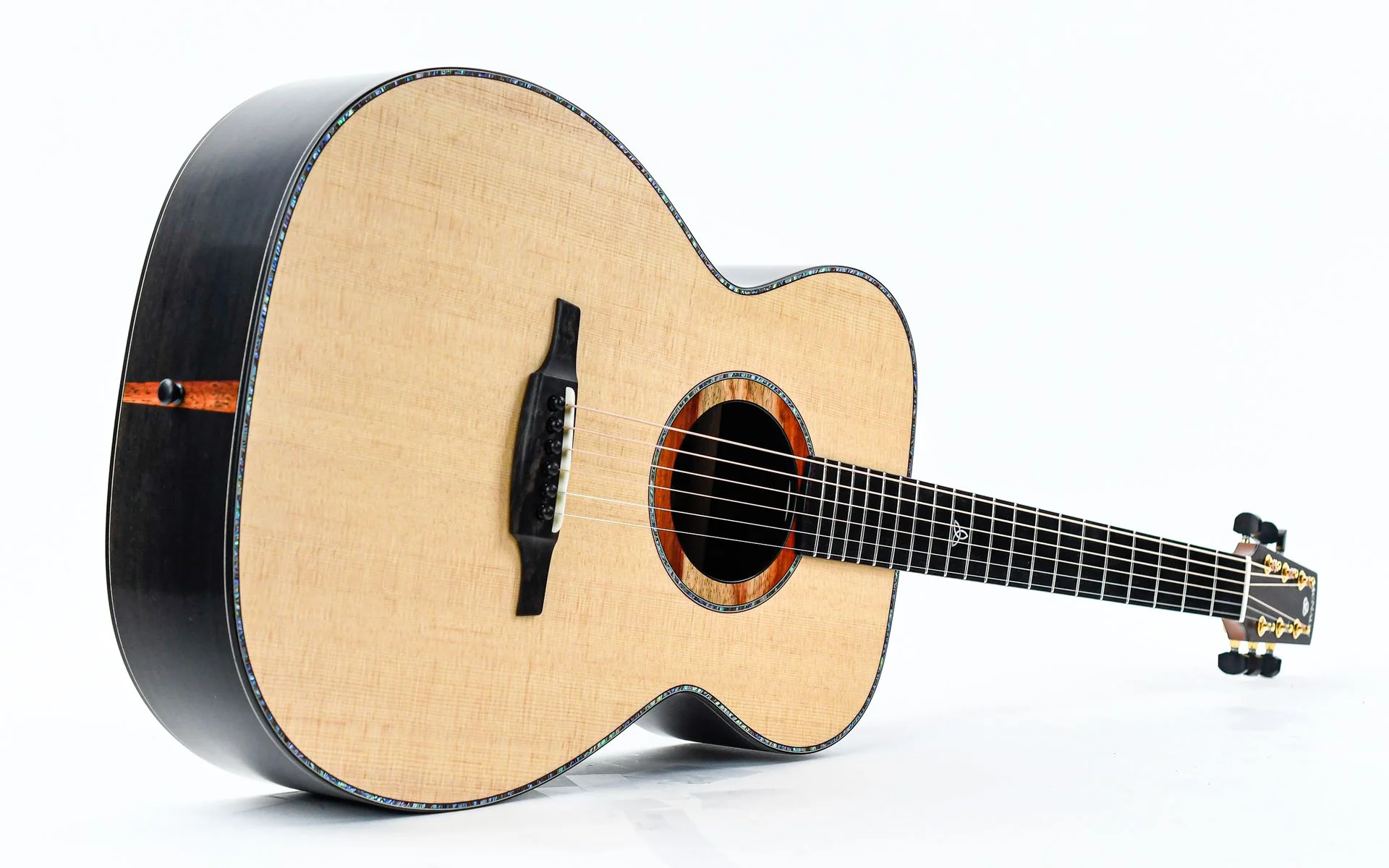 McNally OM Bog Oak Sitka Spruce - Image 12