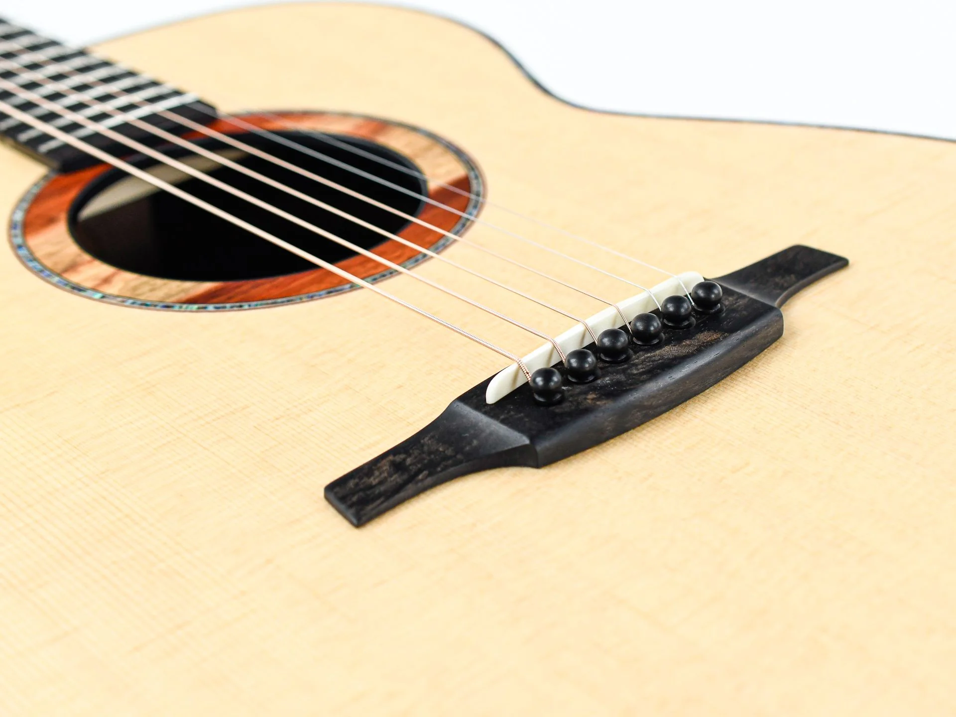 McNally OM Bog Oak Sitka Spruce - Image 7