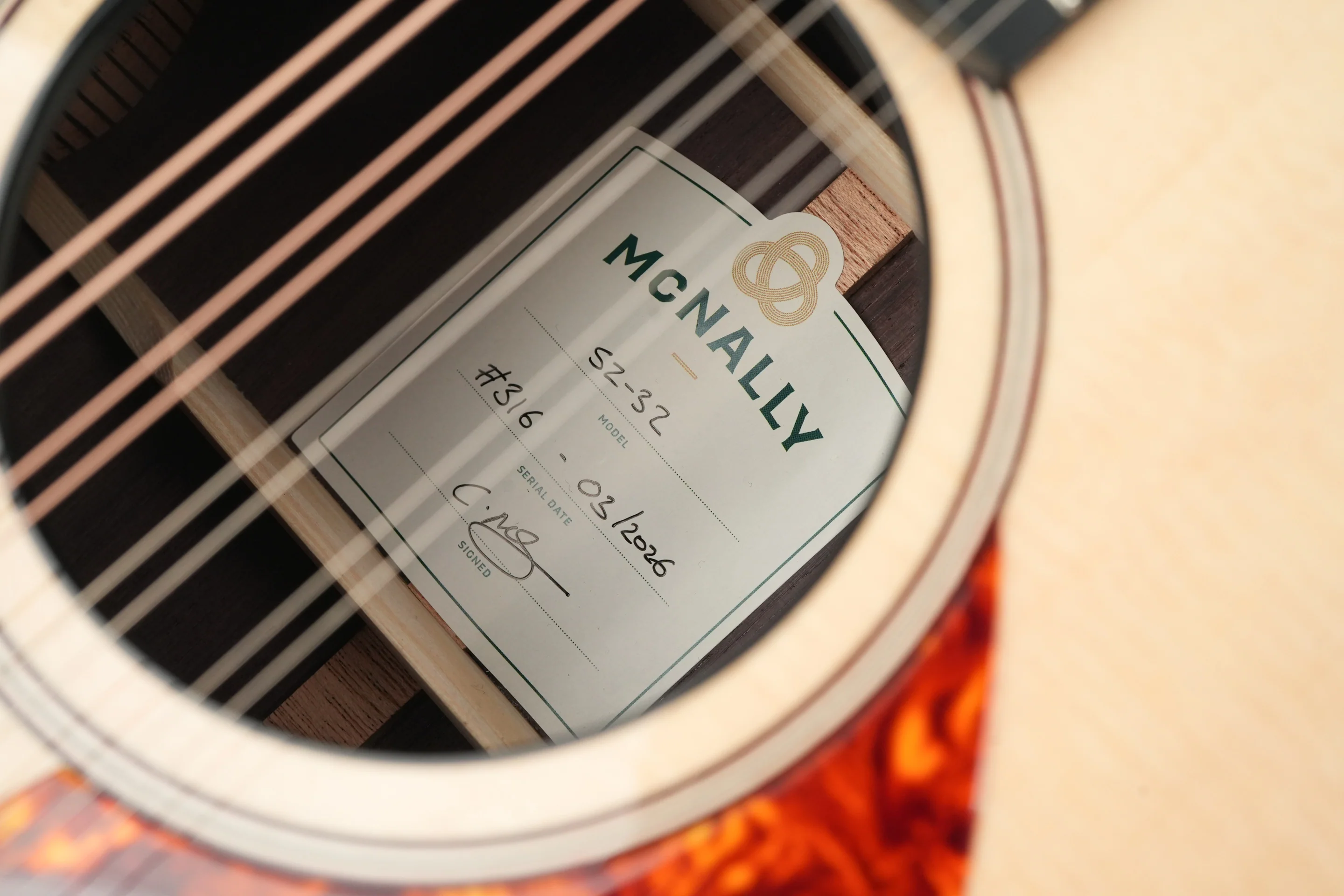 McNally SZ32 Guitar Bouzouki - Image 11