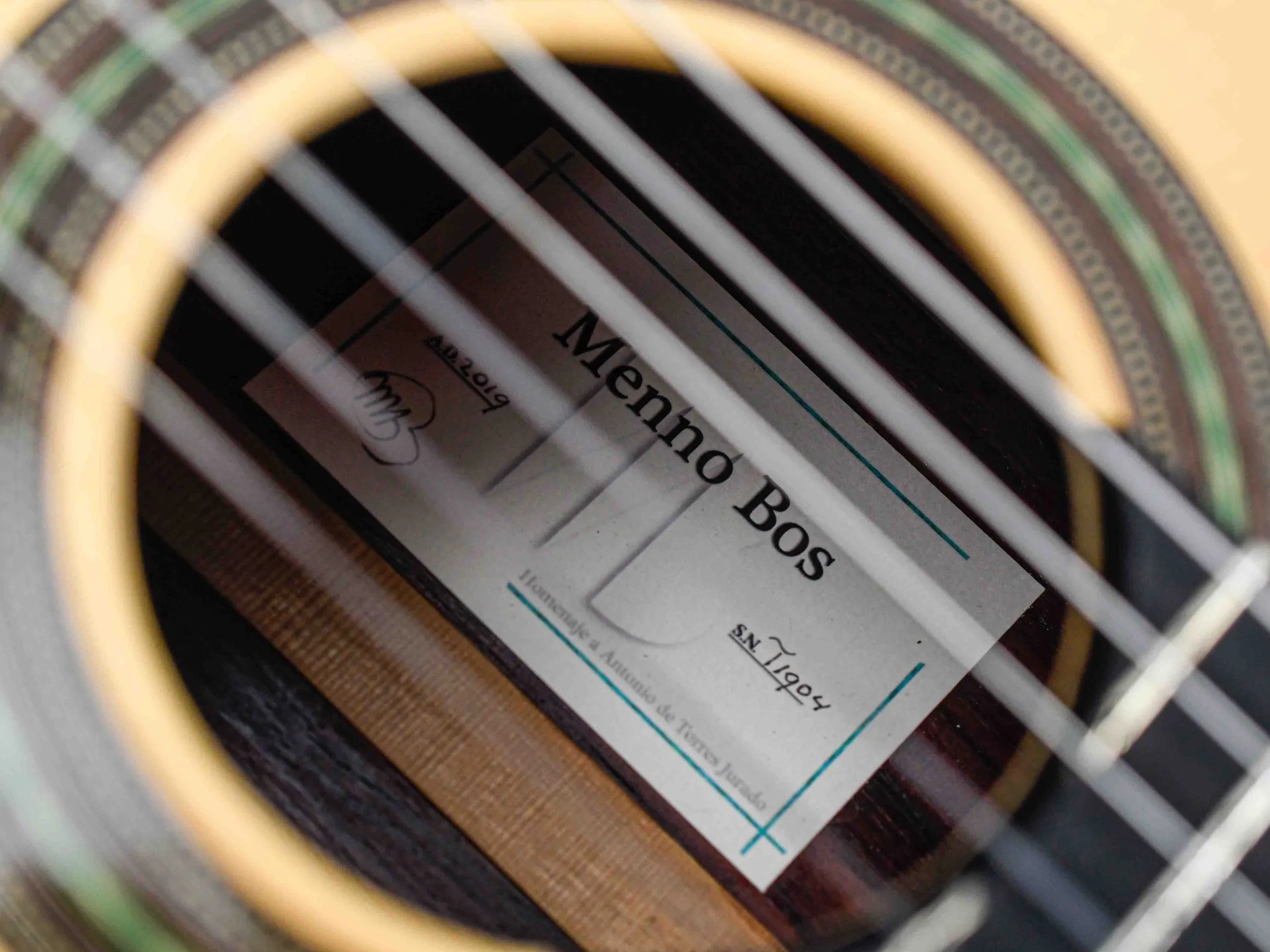 Menno Bos Torres Cocobolo Spruce 2019 - Image 12