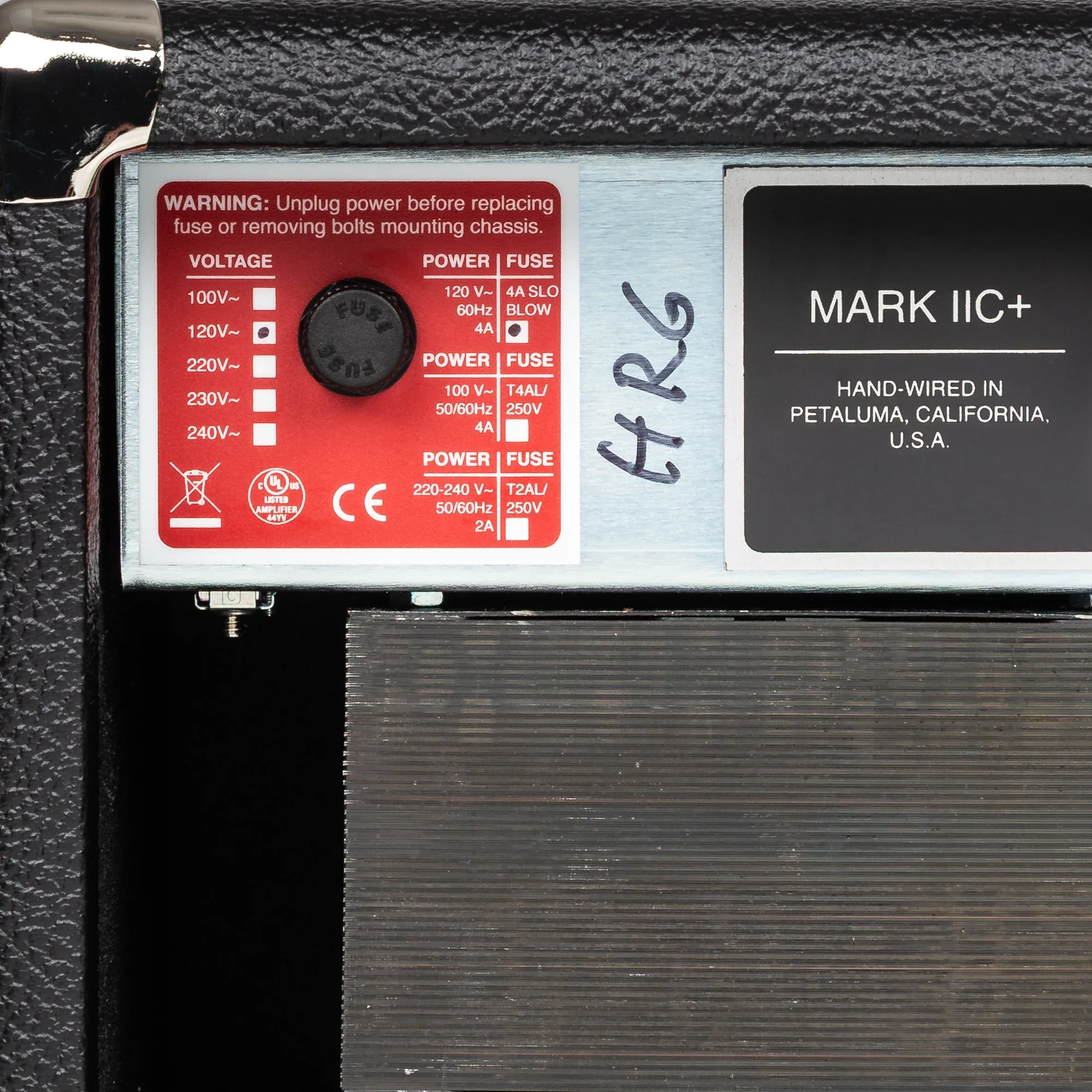 Mesa Boogie Mark IIC+ HRG Head Black - Image 6