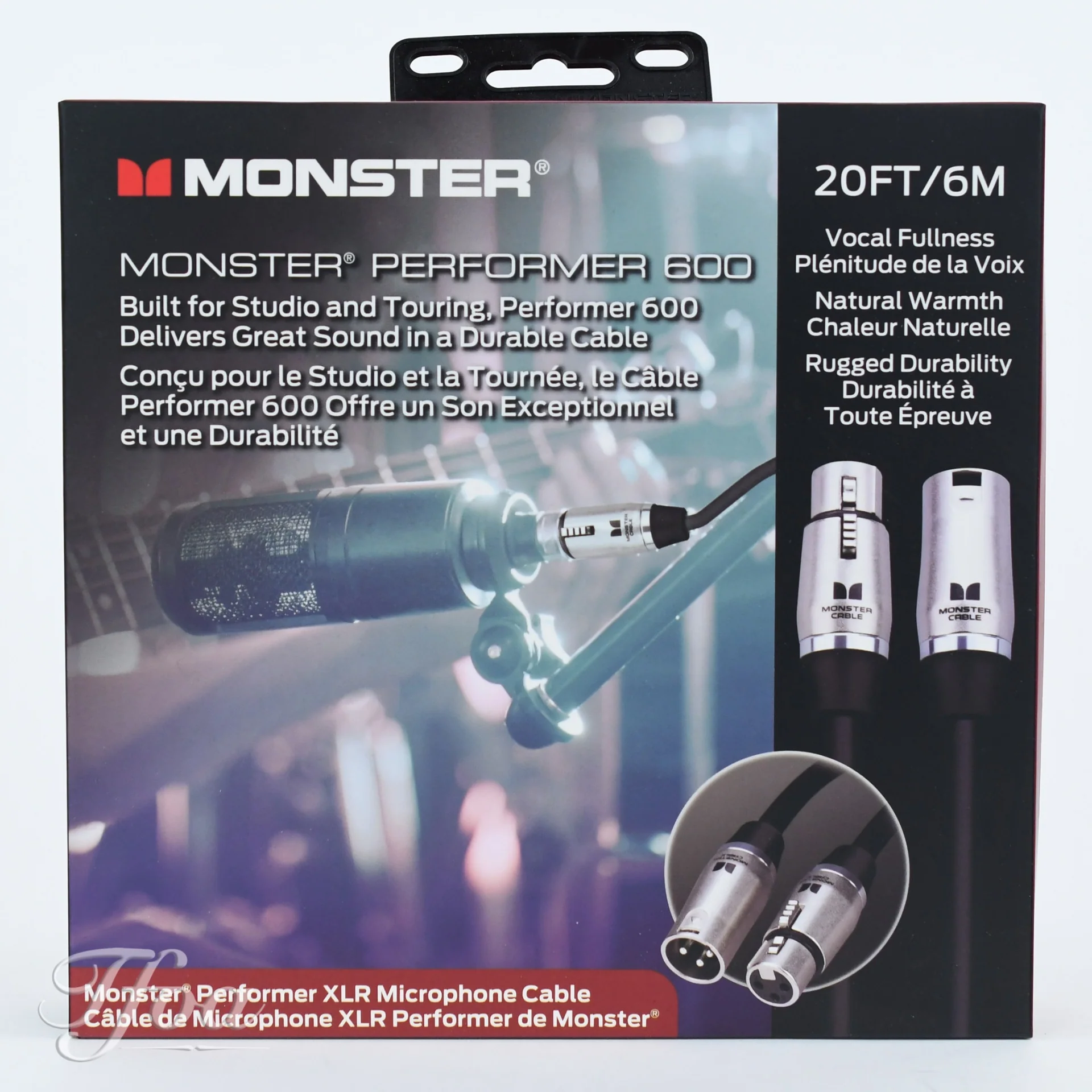 Monster Cable Performer 600 XLR 20FT/6M Microphone Cable - Image 3
