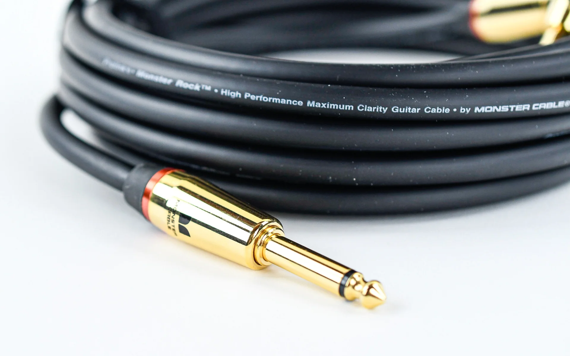 Monster Cable Rock 21ft Angled-Straight 6.4m Instrument Cable - Image 3