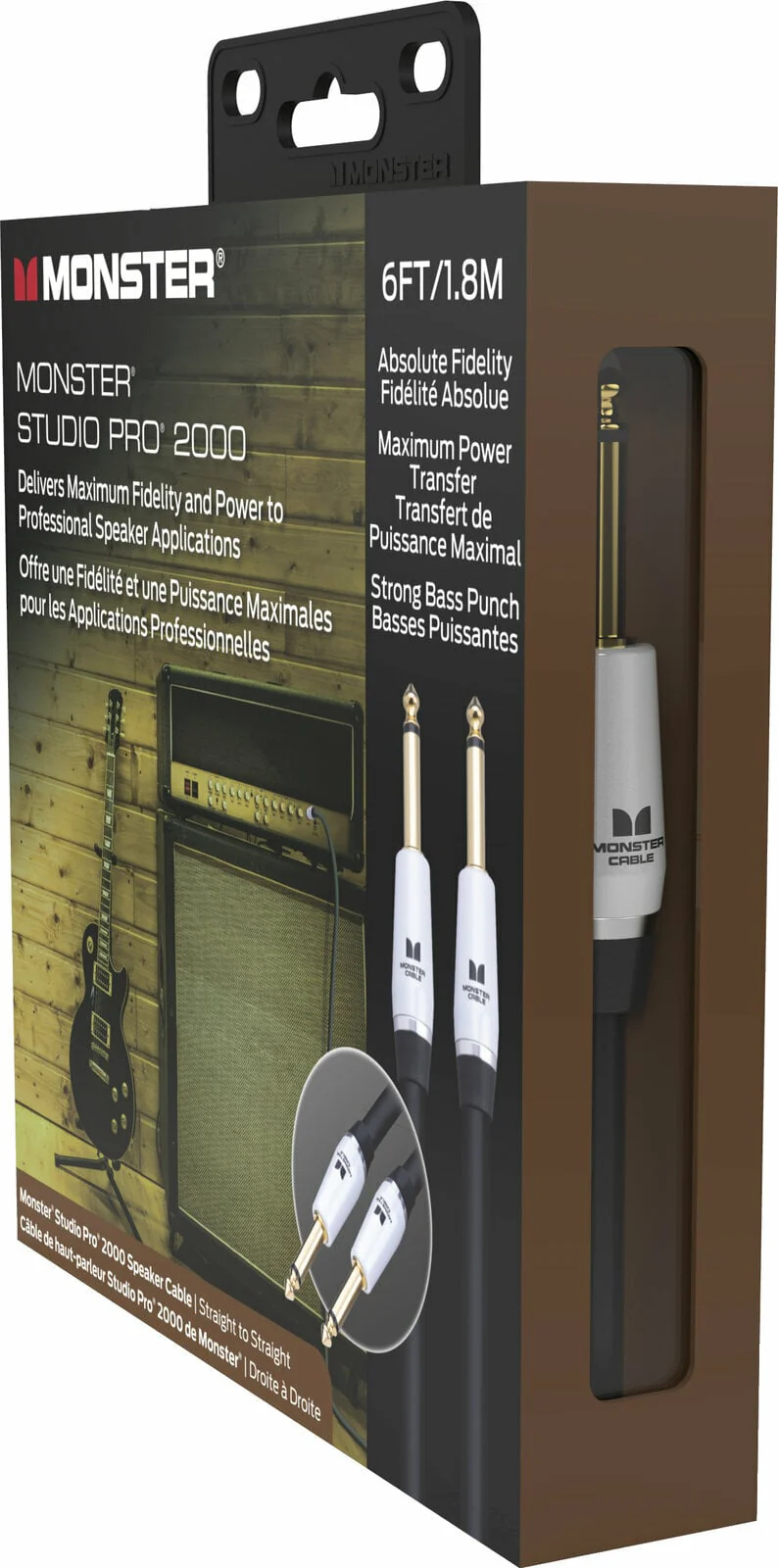 Monster Studio Pro 2000 Speaker Cable 1,8m Straight Straight - Image 2