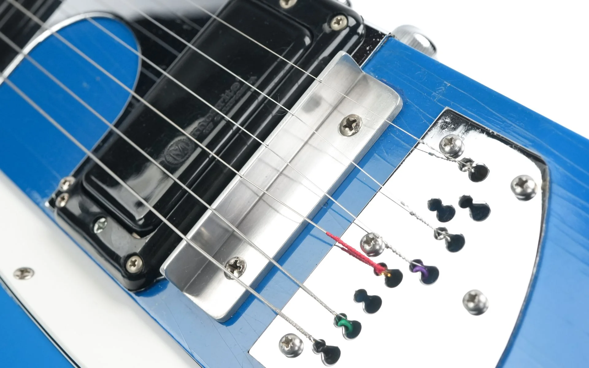 Mosrite Melobar Blue 1960s - Image 7