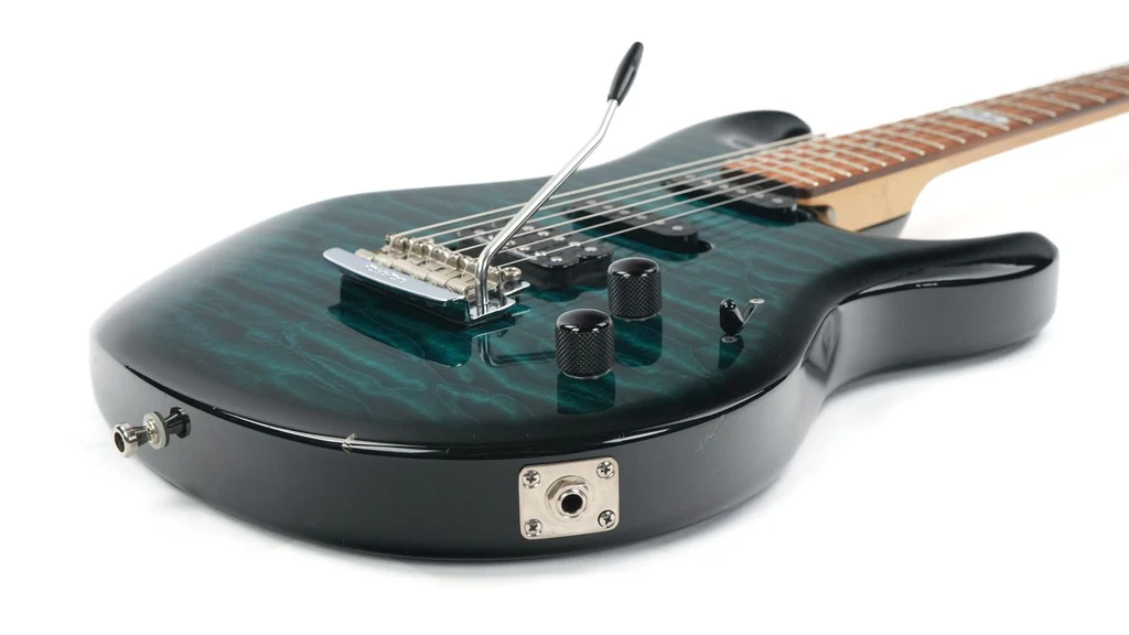 Music Man BFR Luke Blue Berry Burst 2007 - Image 12