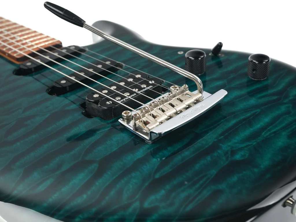 Music Man BFR Luke Blue Berry Burst 2007 - Image 7