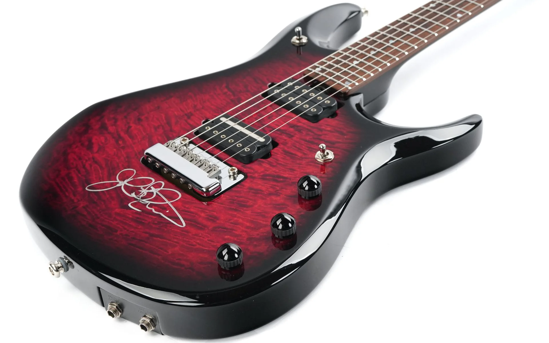 Music Man John Petrucci JP6 BFR Ruby Quilt 2014 - Image 11