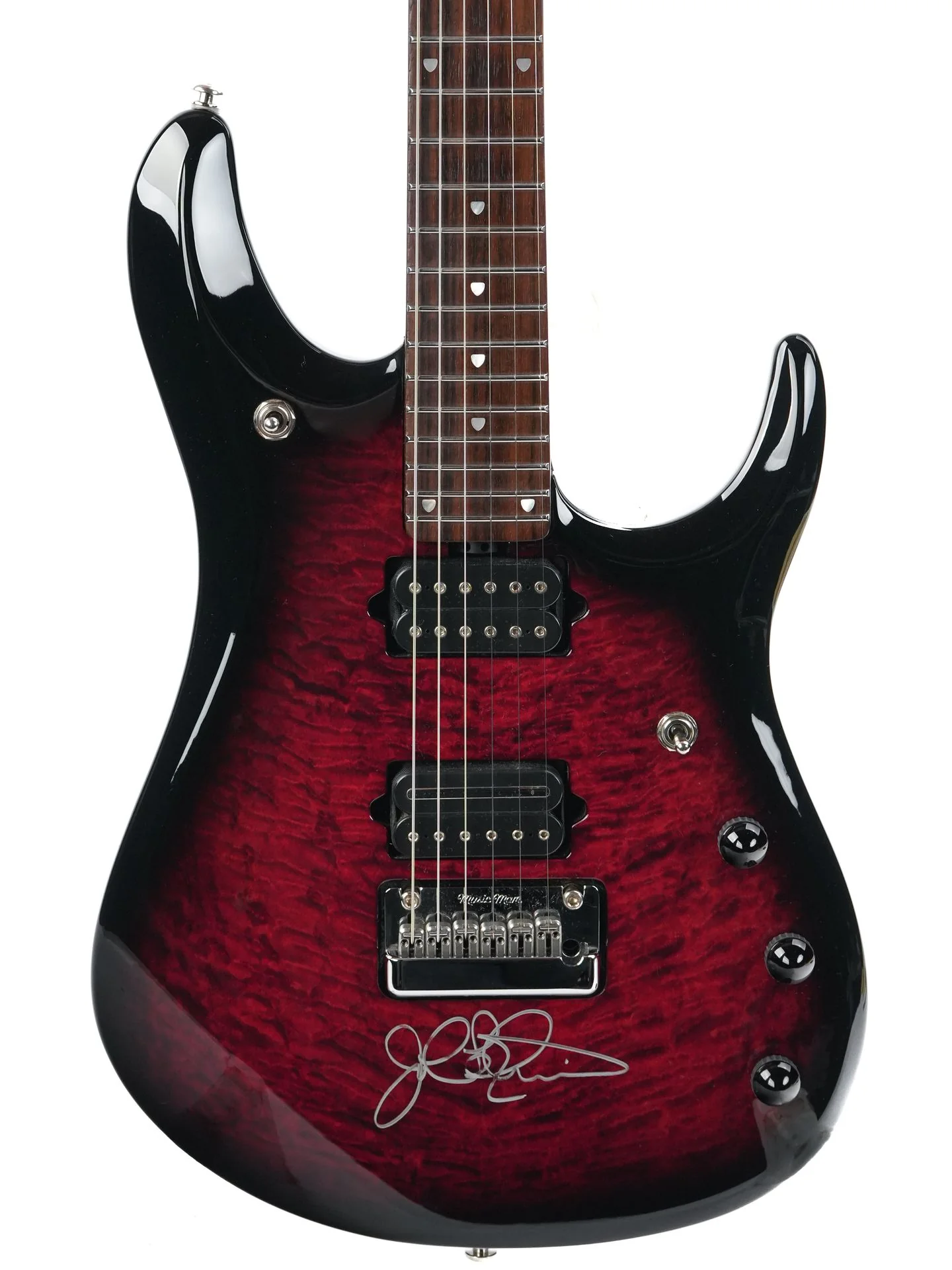 Music Man John Petrucci JP6 BFR Ruby Quilt 2014 - Image 5