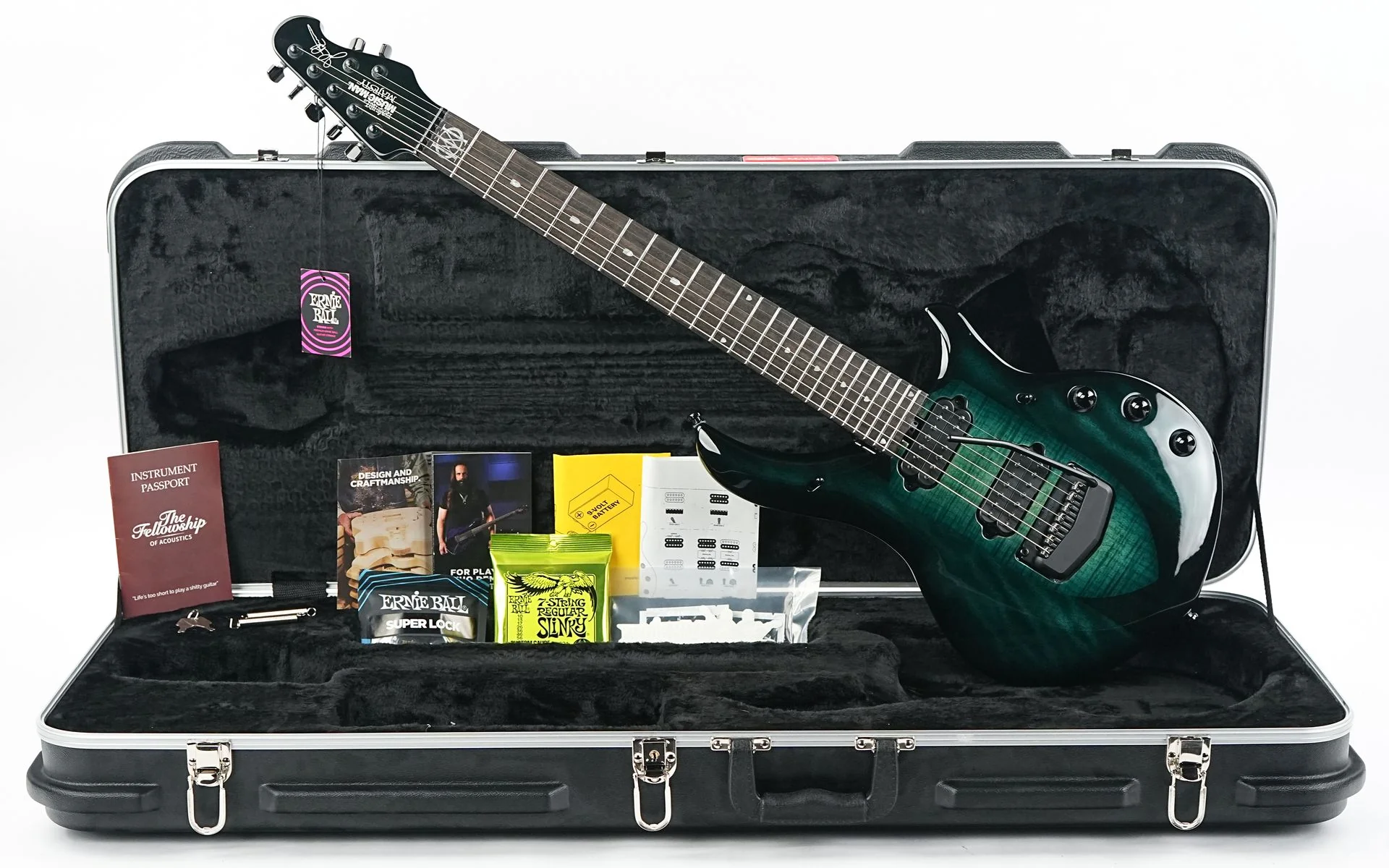 Music Man John Petrucci Majesty 7 Enchanted Forest 2021 - Image 3