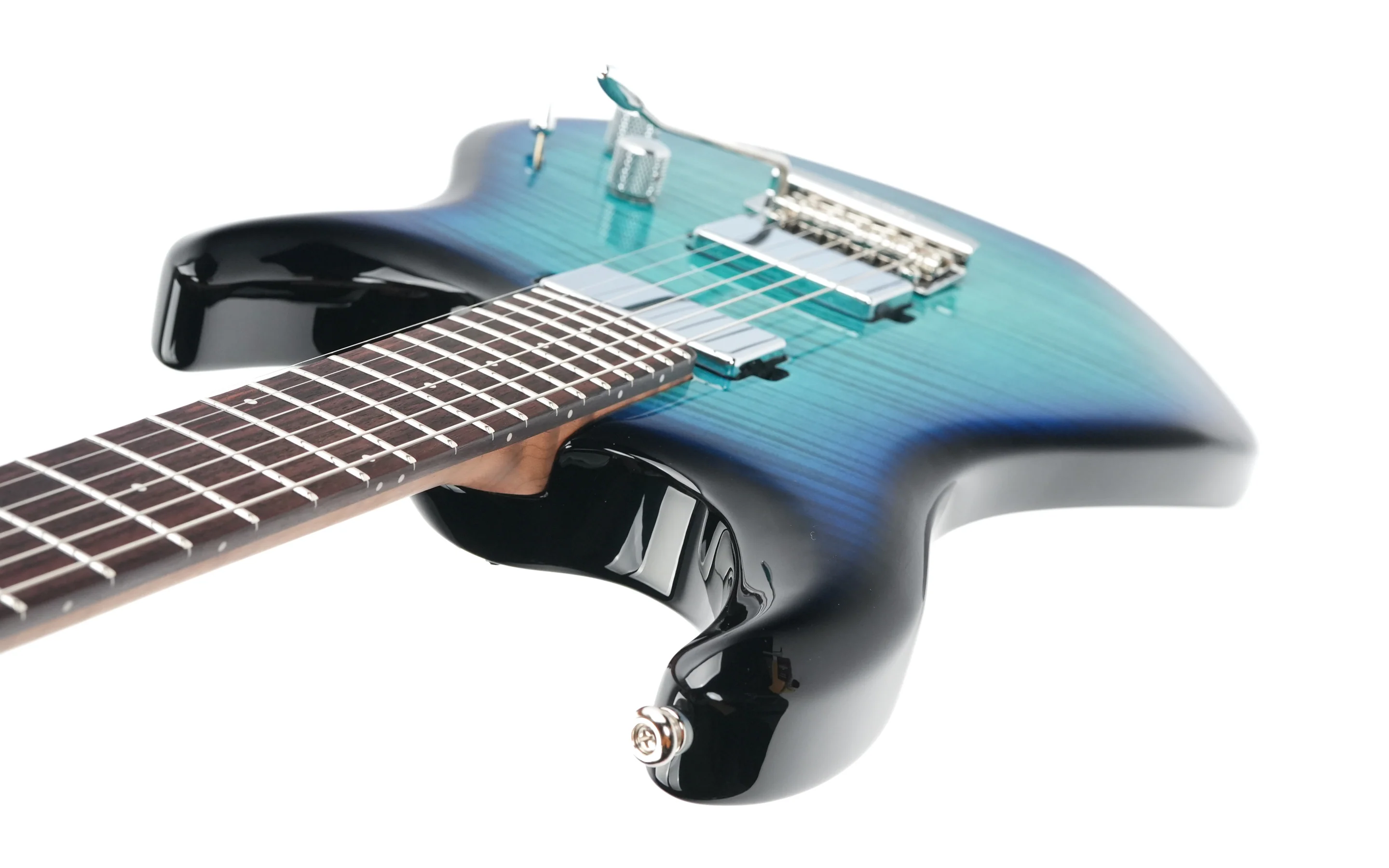 Music Man Luke 4 HH Maple Top Blue Flame 2026 - Image 10