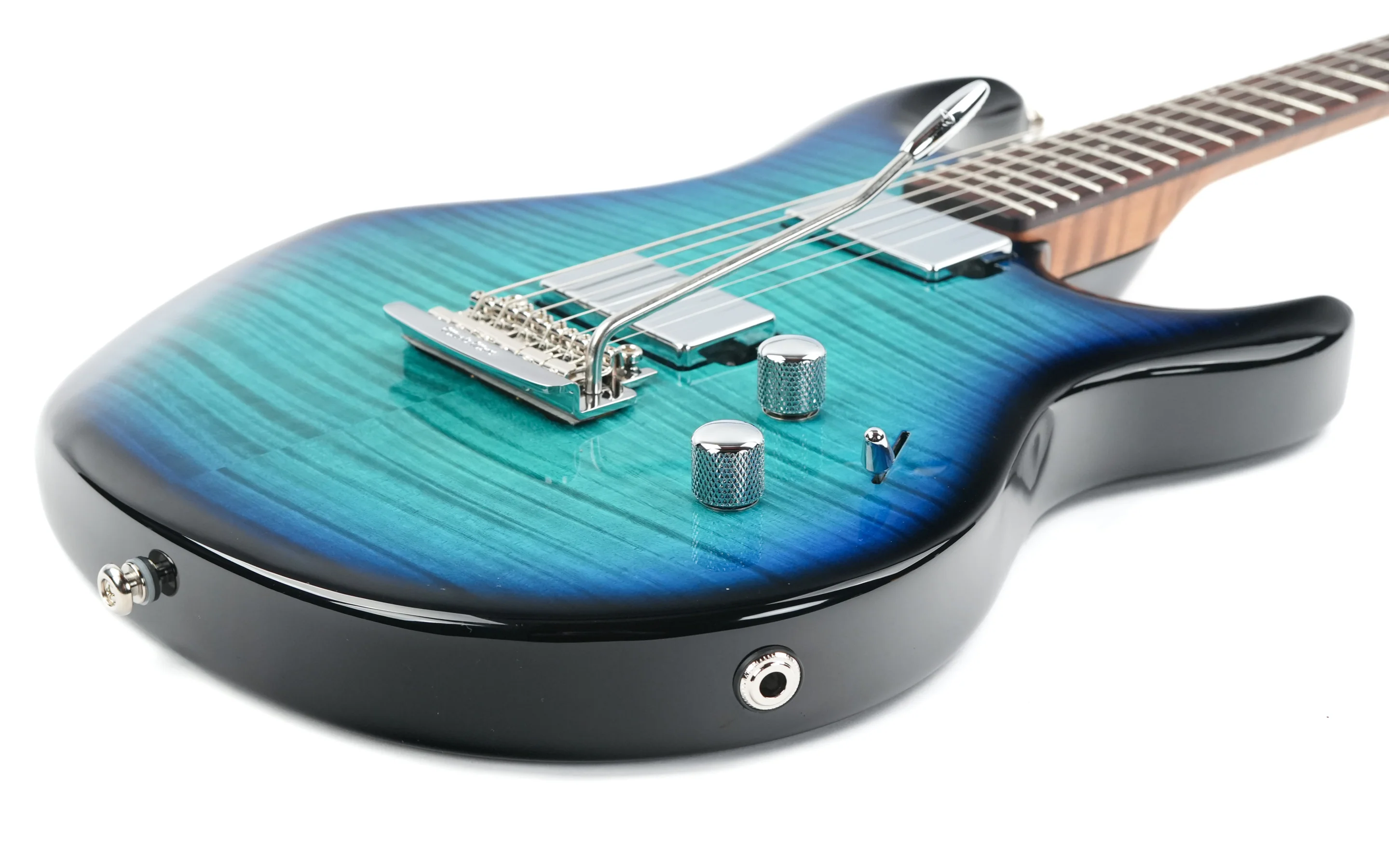 Music Man Luke 4 HH Maple Top Blue Flame 2026 - Image 11