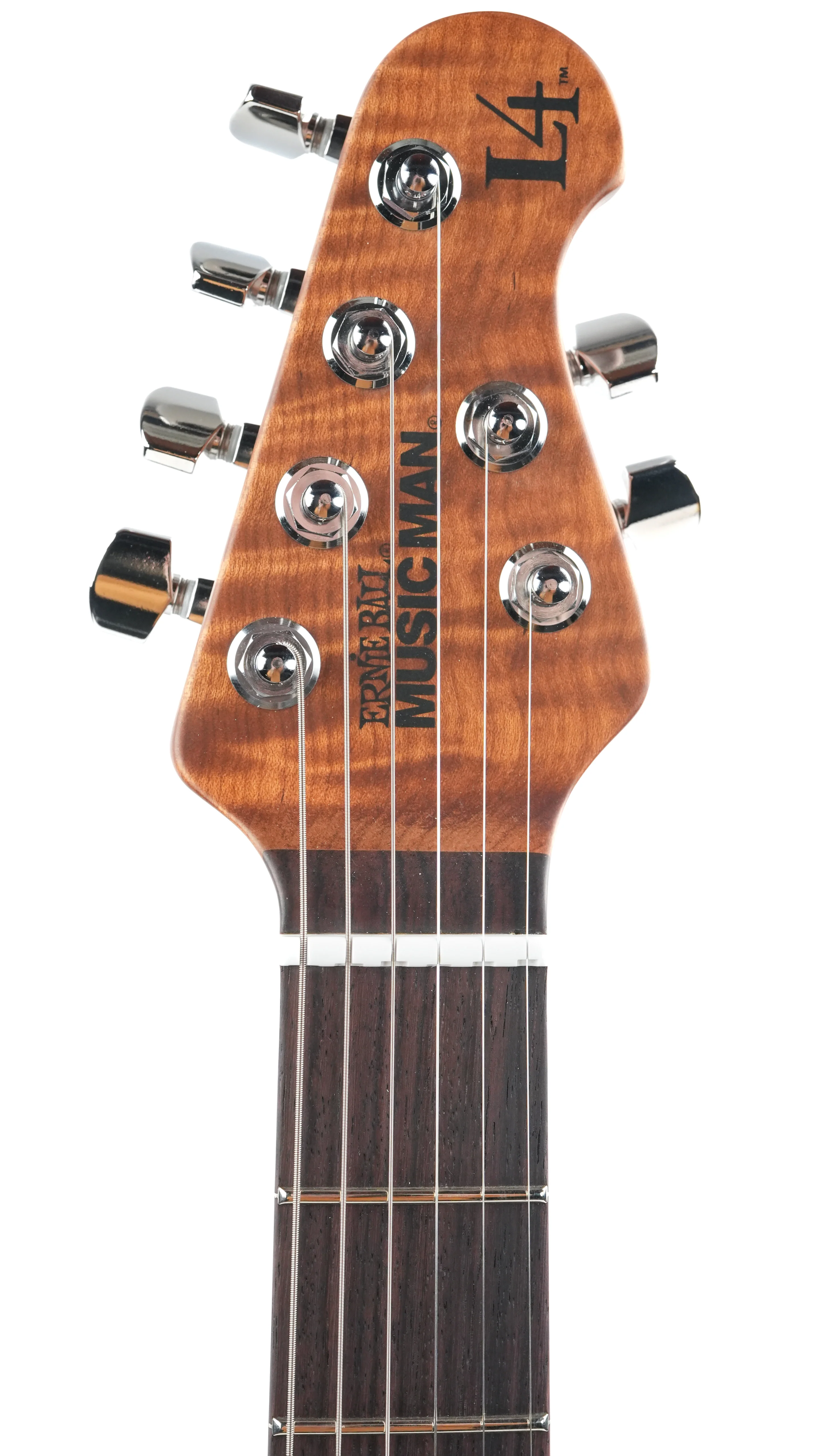 Music Man Luke 4 HH Maple Top Blue Flame 2026 - Image 2