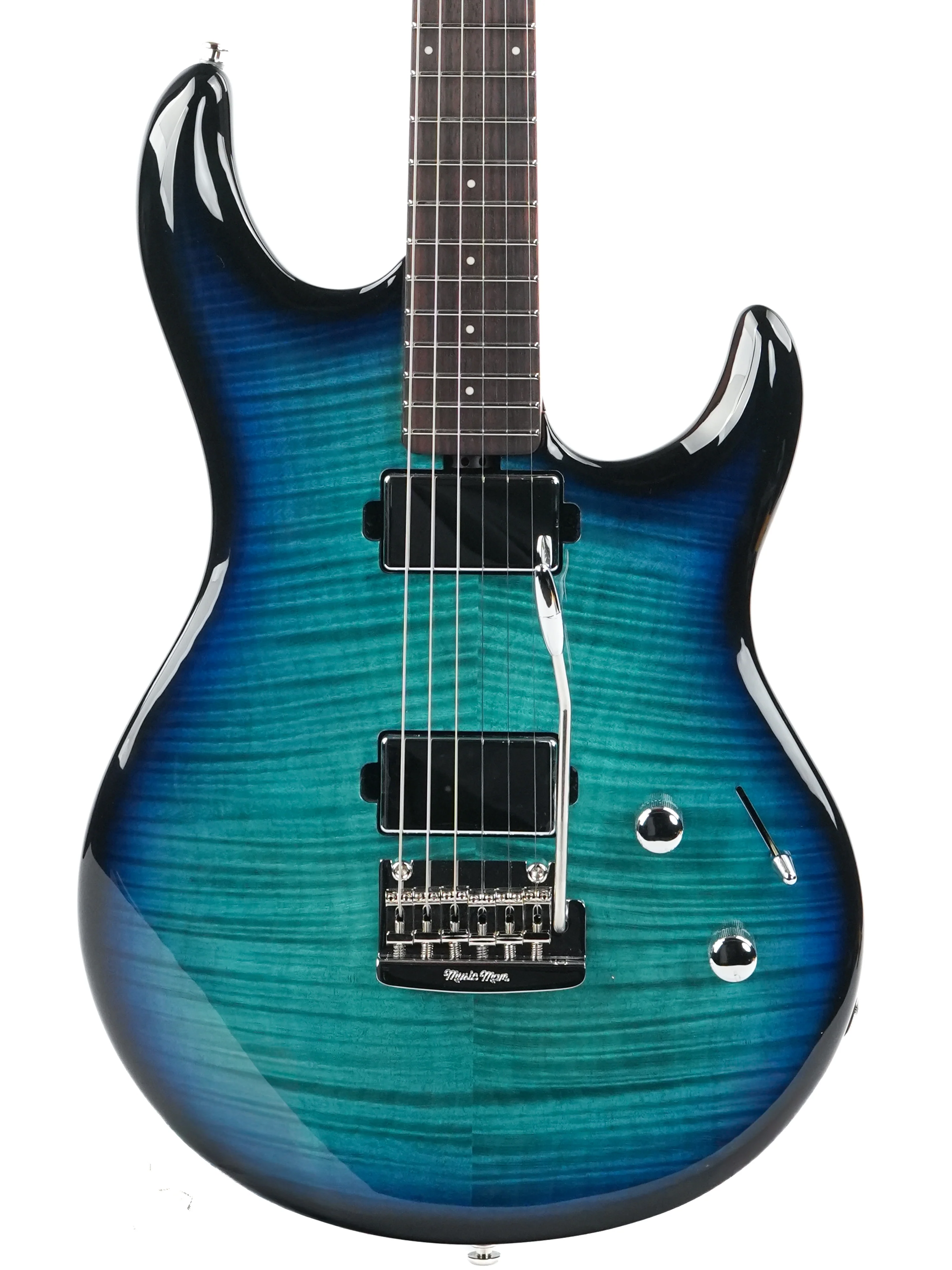 Music Man Luke 4 HH Maple Top Blue Flame 2026 - Image 5