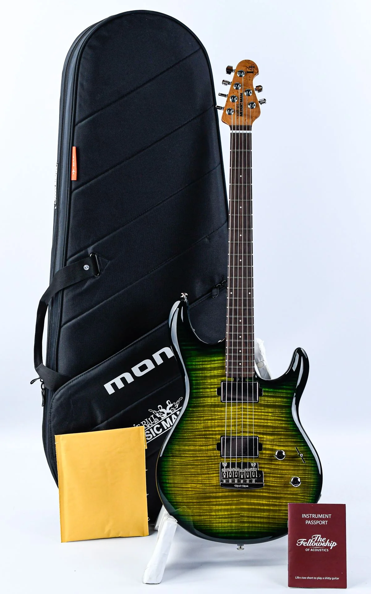 Music Man Luke 4 Maple Top Gator Burst - Image 3