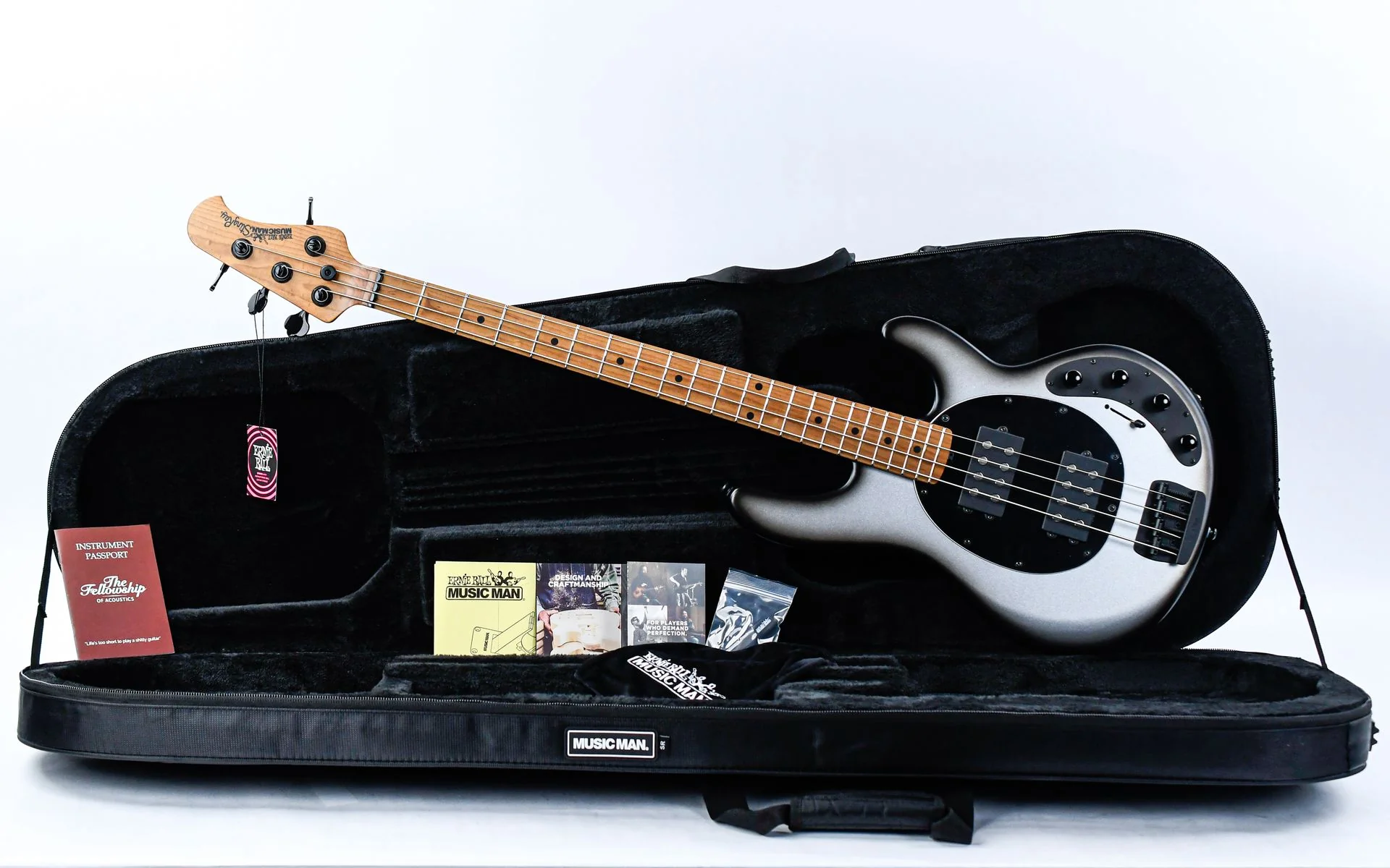 Music Man Stingray 4 Special HH Black Rock - Image 3