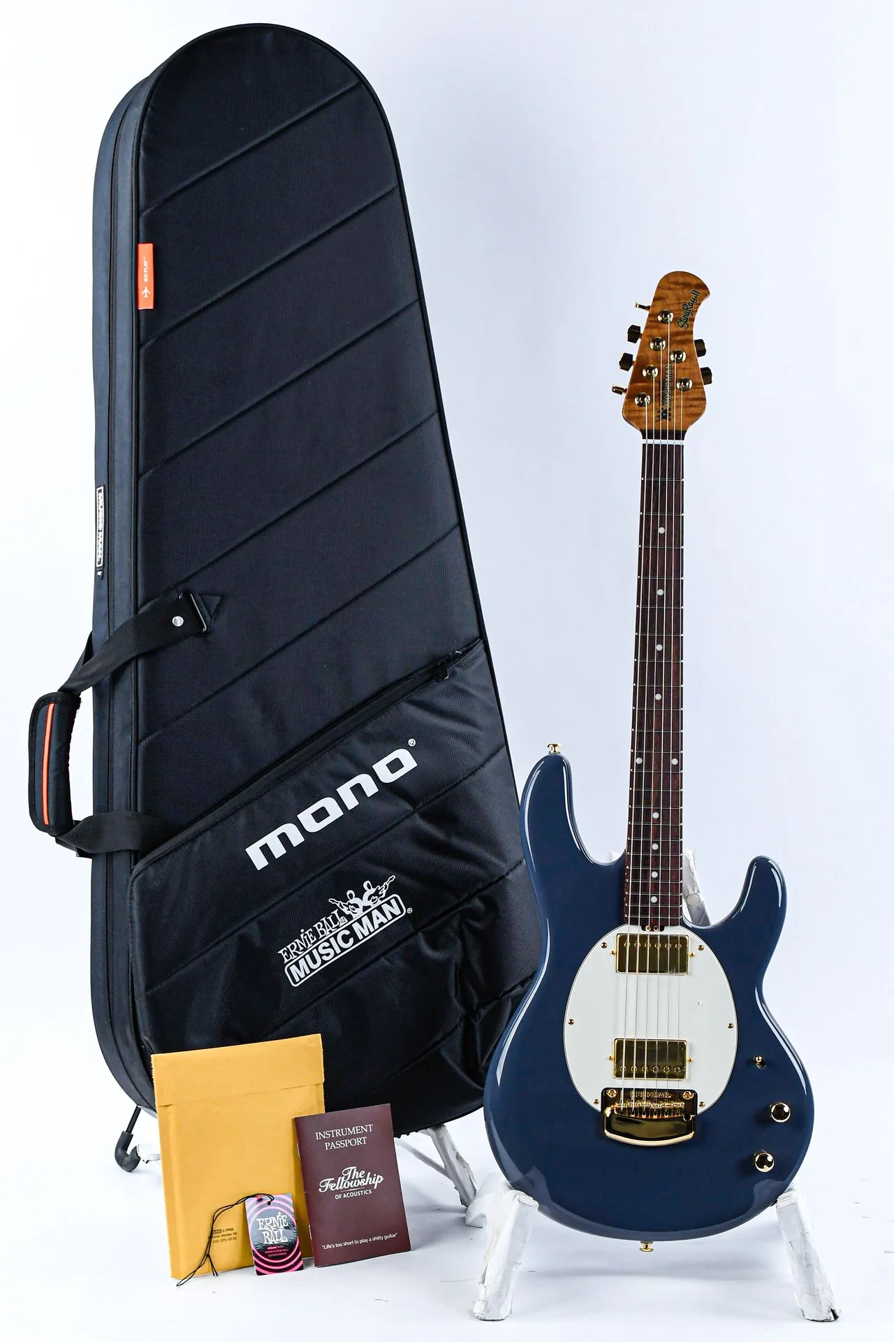 Music Man Stingray II Cory Wong Charcoal Blue - Image 3