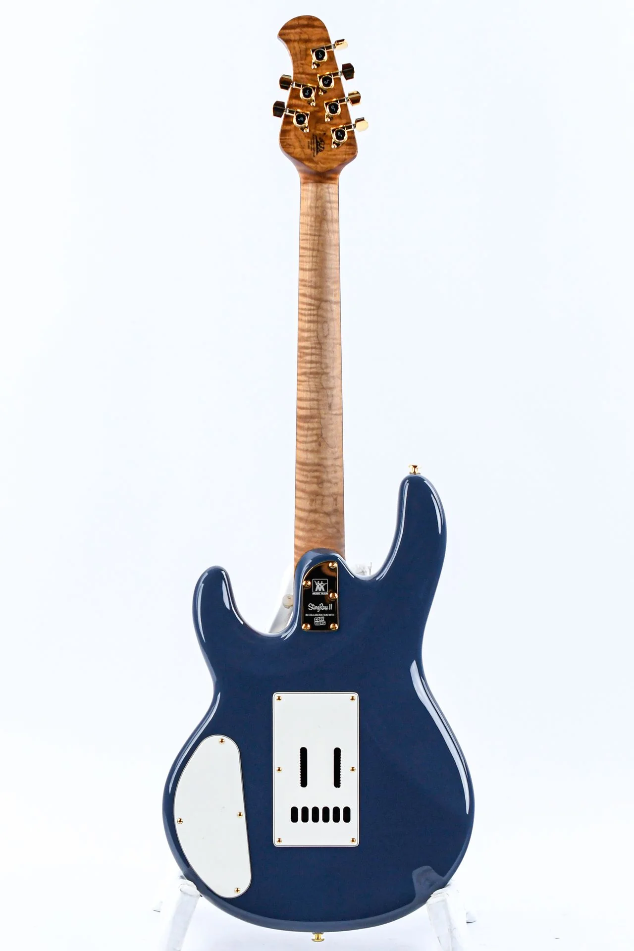 Music Man Stingray II Cory Wong Charcoal Blue - Image 4