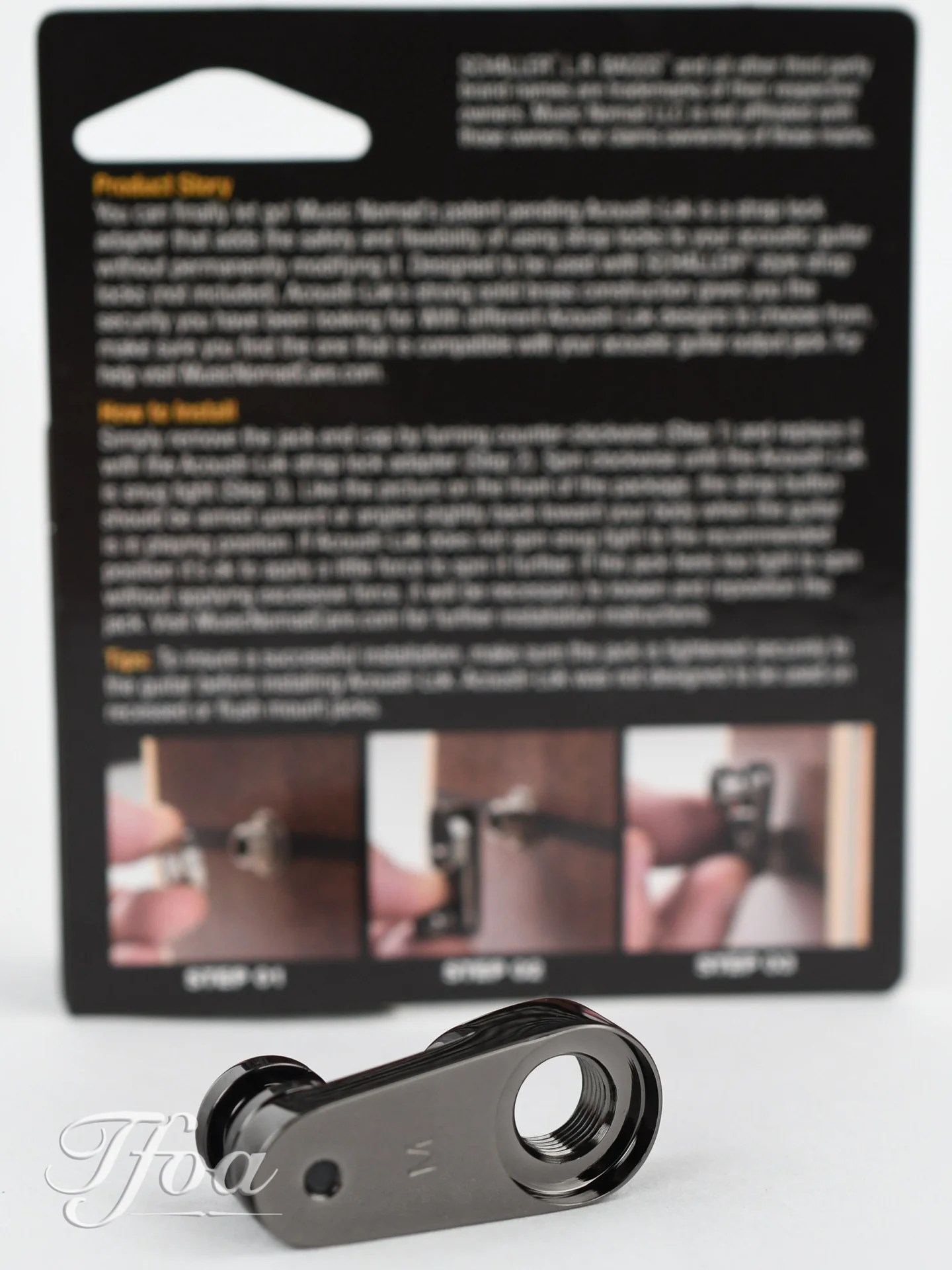 Music Nomad Acousti-Lok Strap Lock Adaptor L.R. Baggs - Image 3