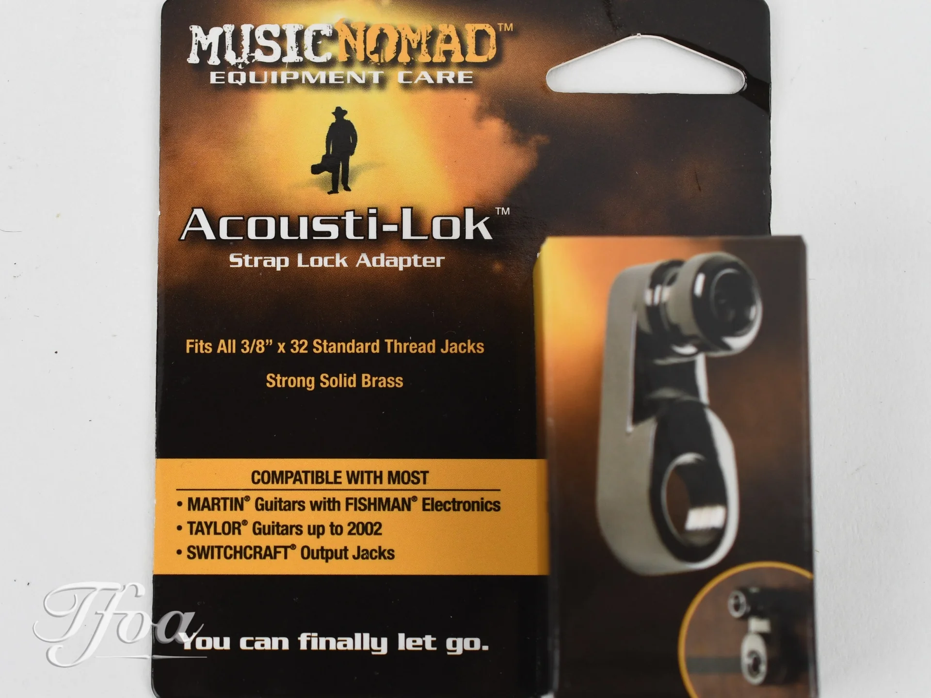 Music Nomad Acousti-Lok Strap Lock Adaptor Switchcraft/Fishman - Image 6