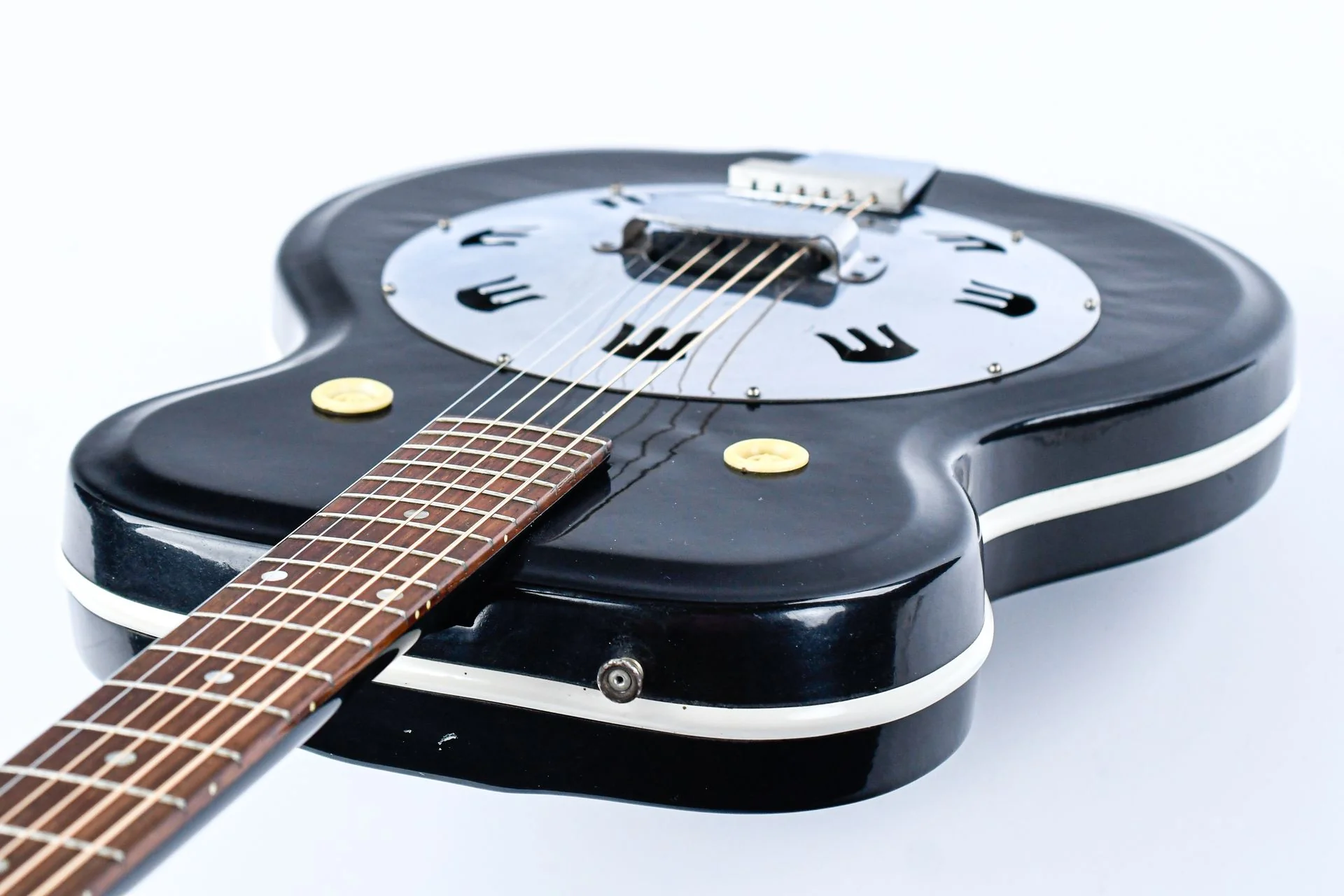 National Airline Folkstar Resonator Ebony Early 60s - Image 10