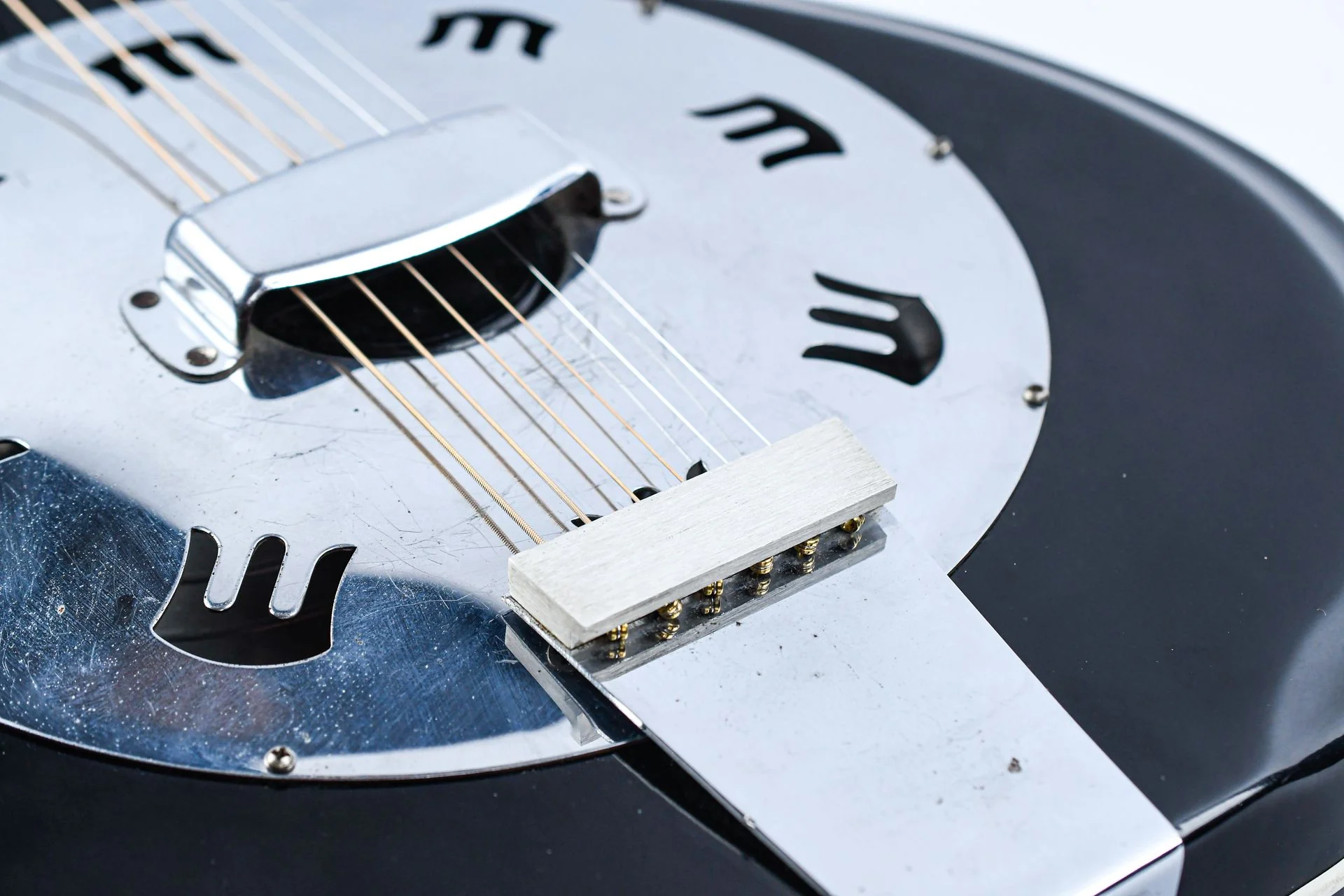 National Airline Folkstar Resonator Ebony Early 60s - Image 7