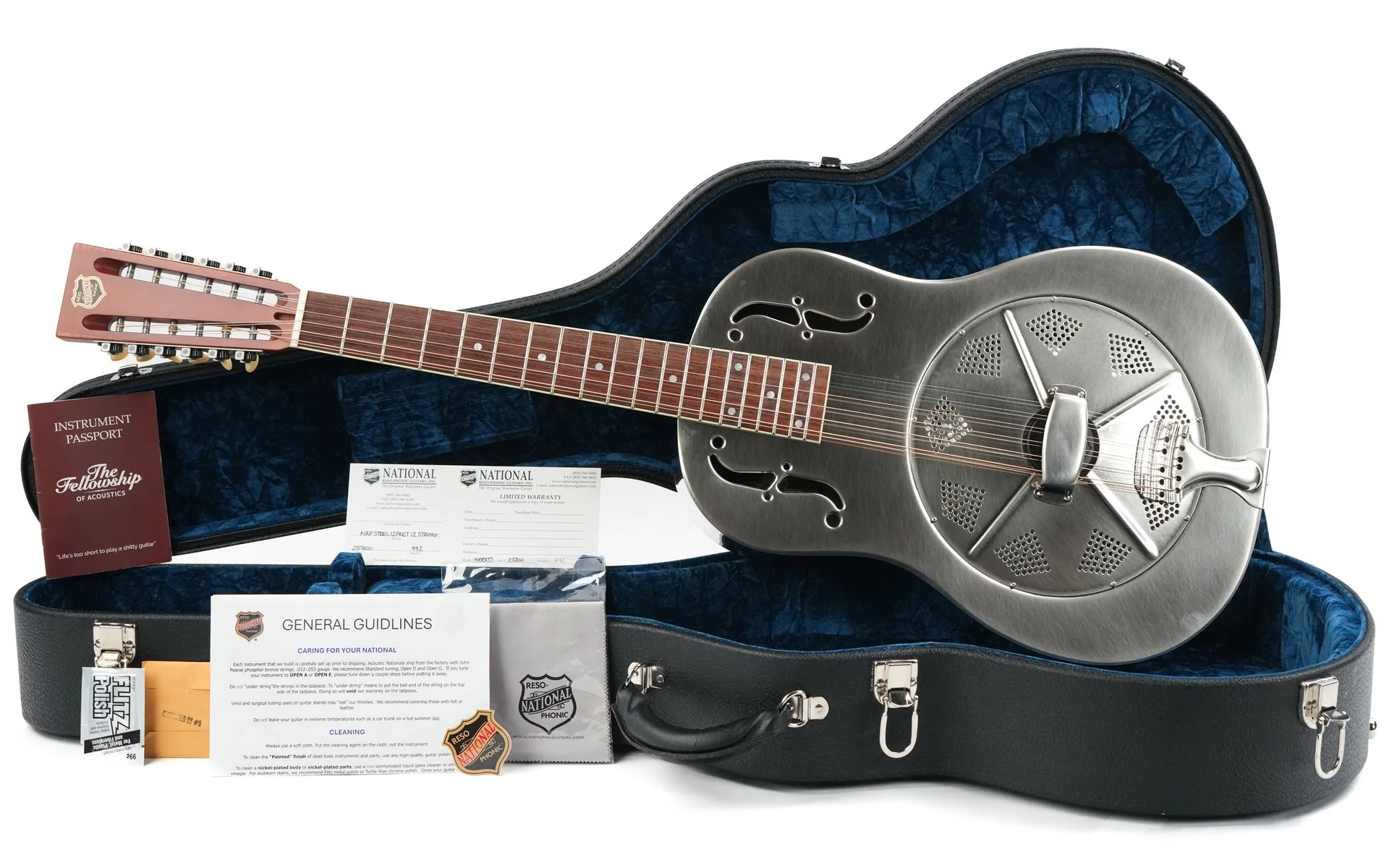 National NRP 12 Fret Steel 12 String - Image 3