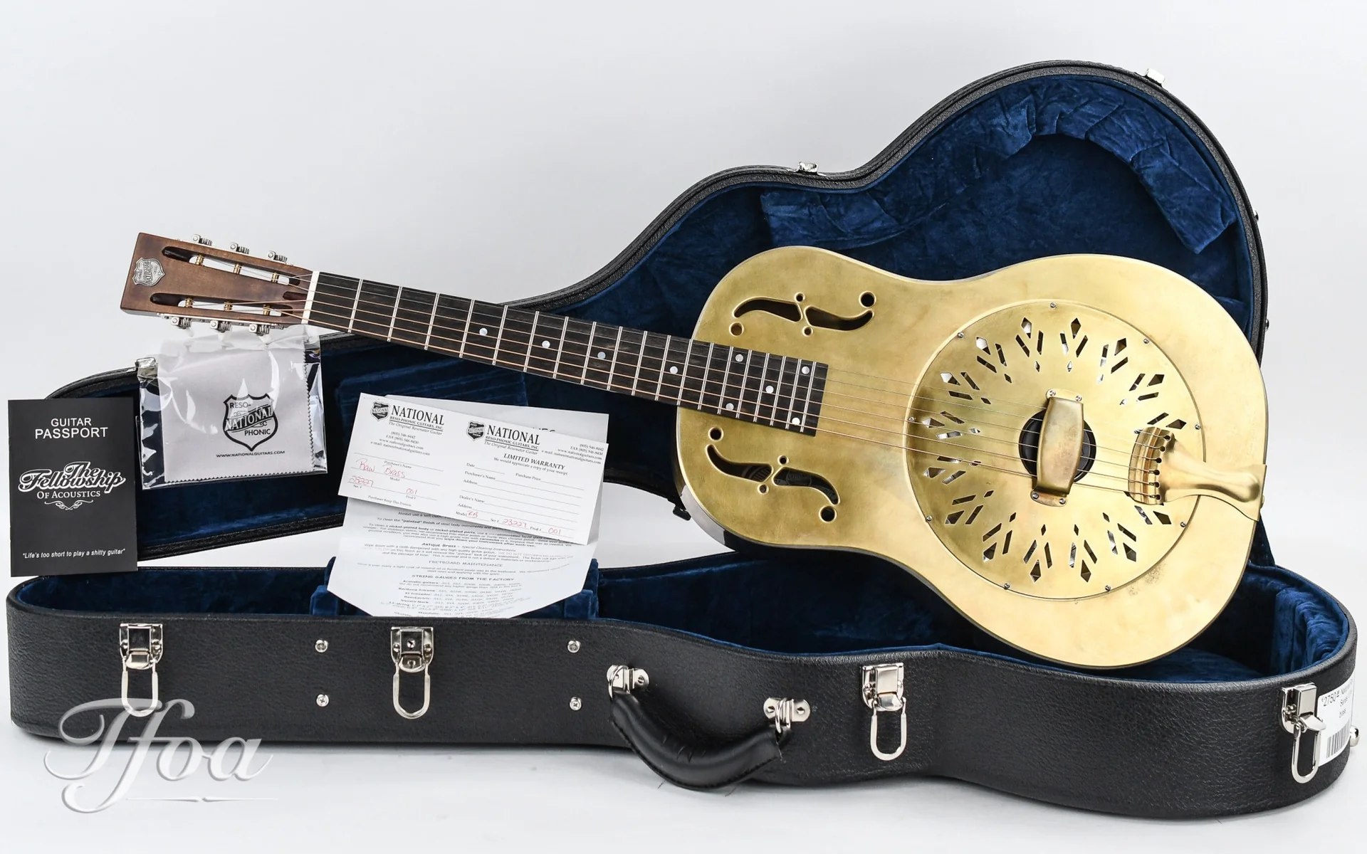 National Raw Series 12 Fret Brass - Image 3