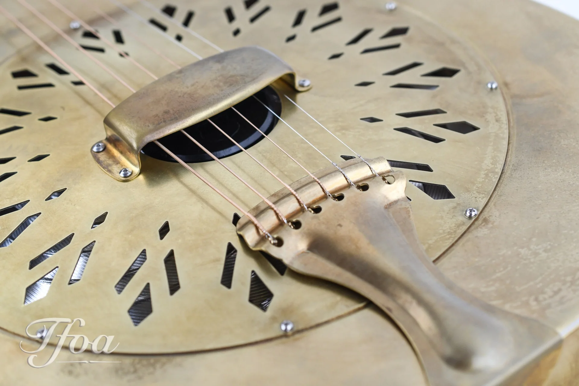 National Raw Series 12 Fret Brass - Image 7