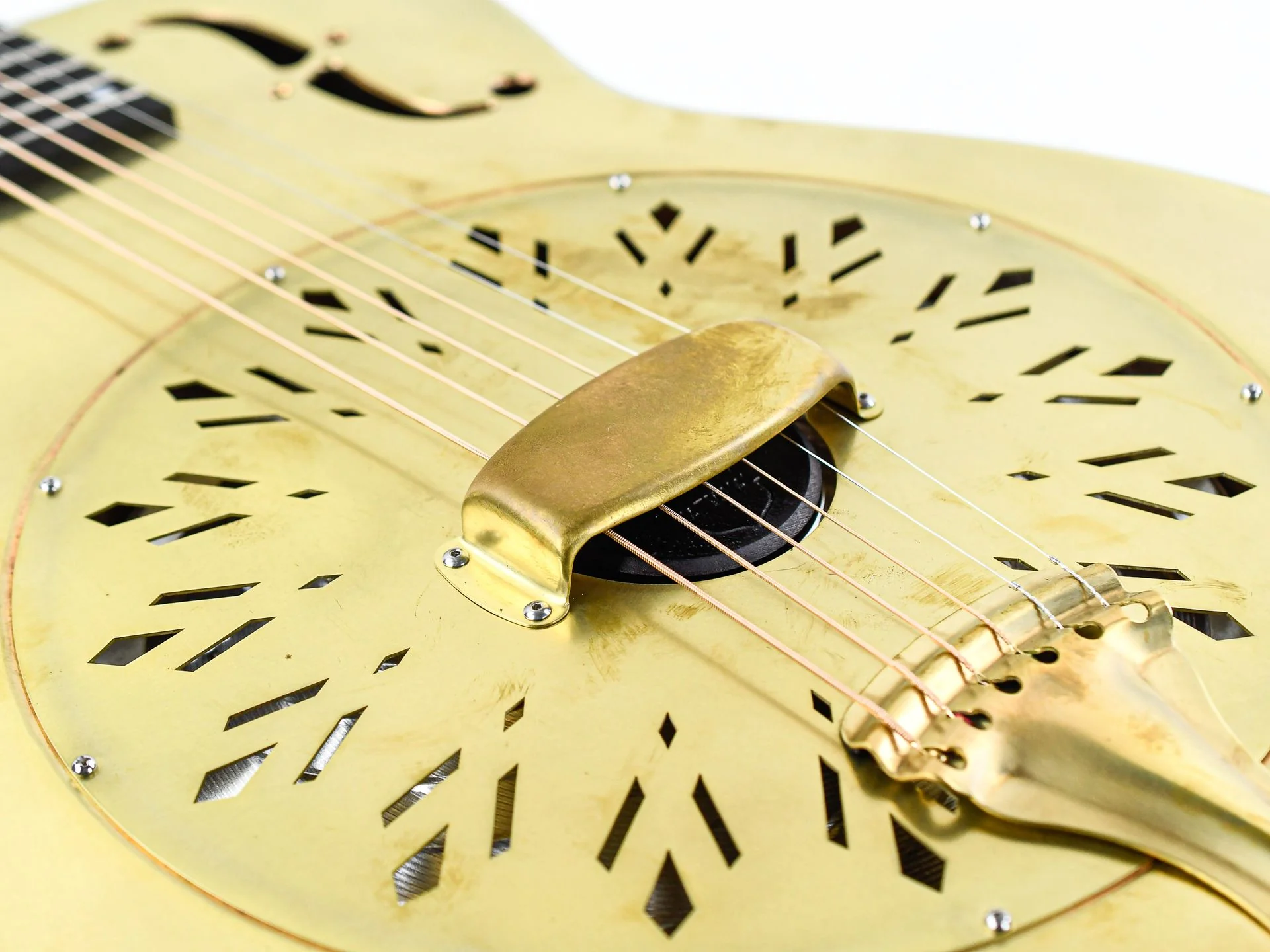 National Raw Series 14 Fret Brass - Image 11