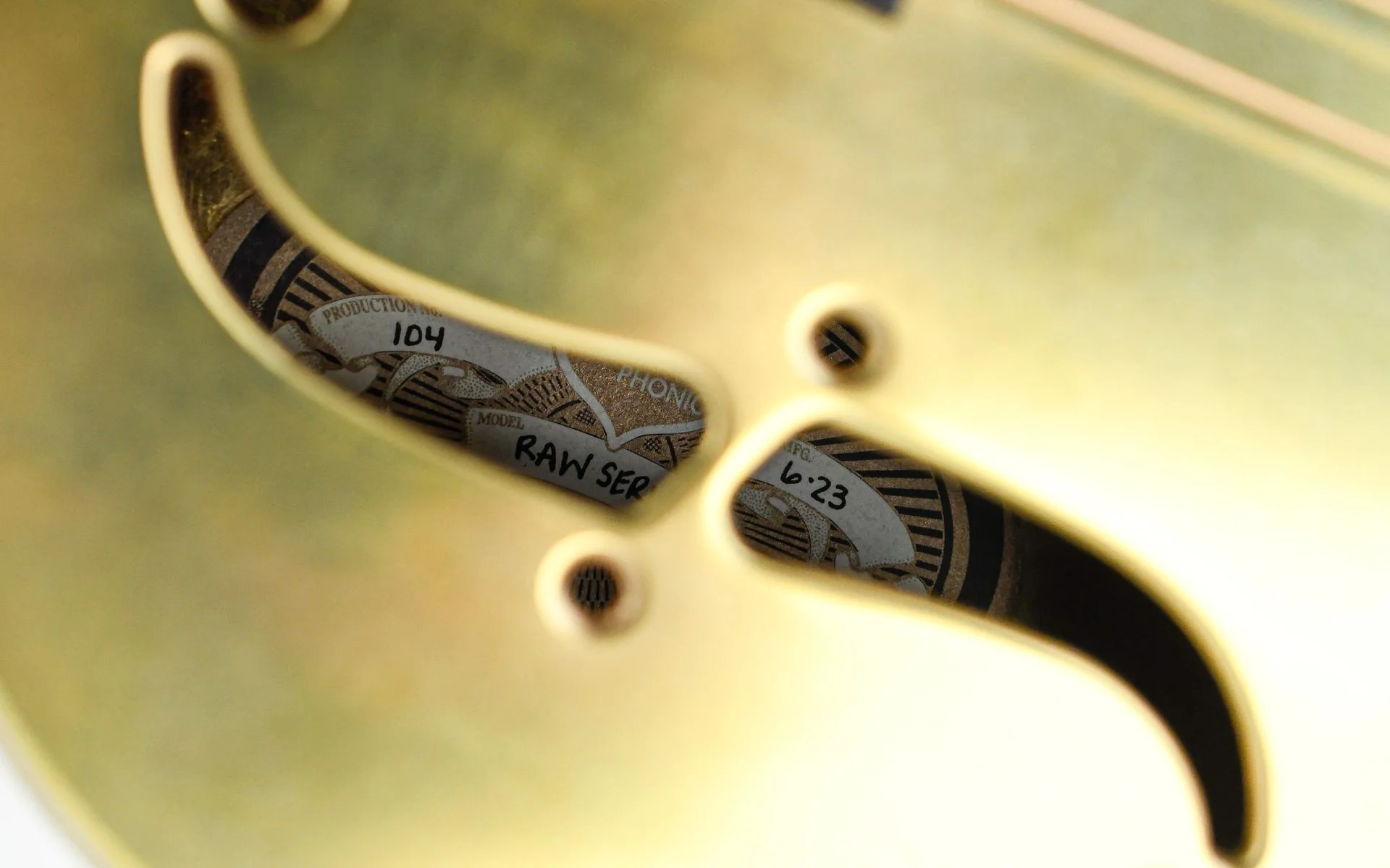 National Raw Series 14 Fret Brass - Image 12