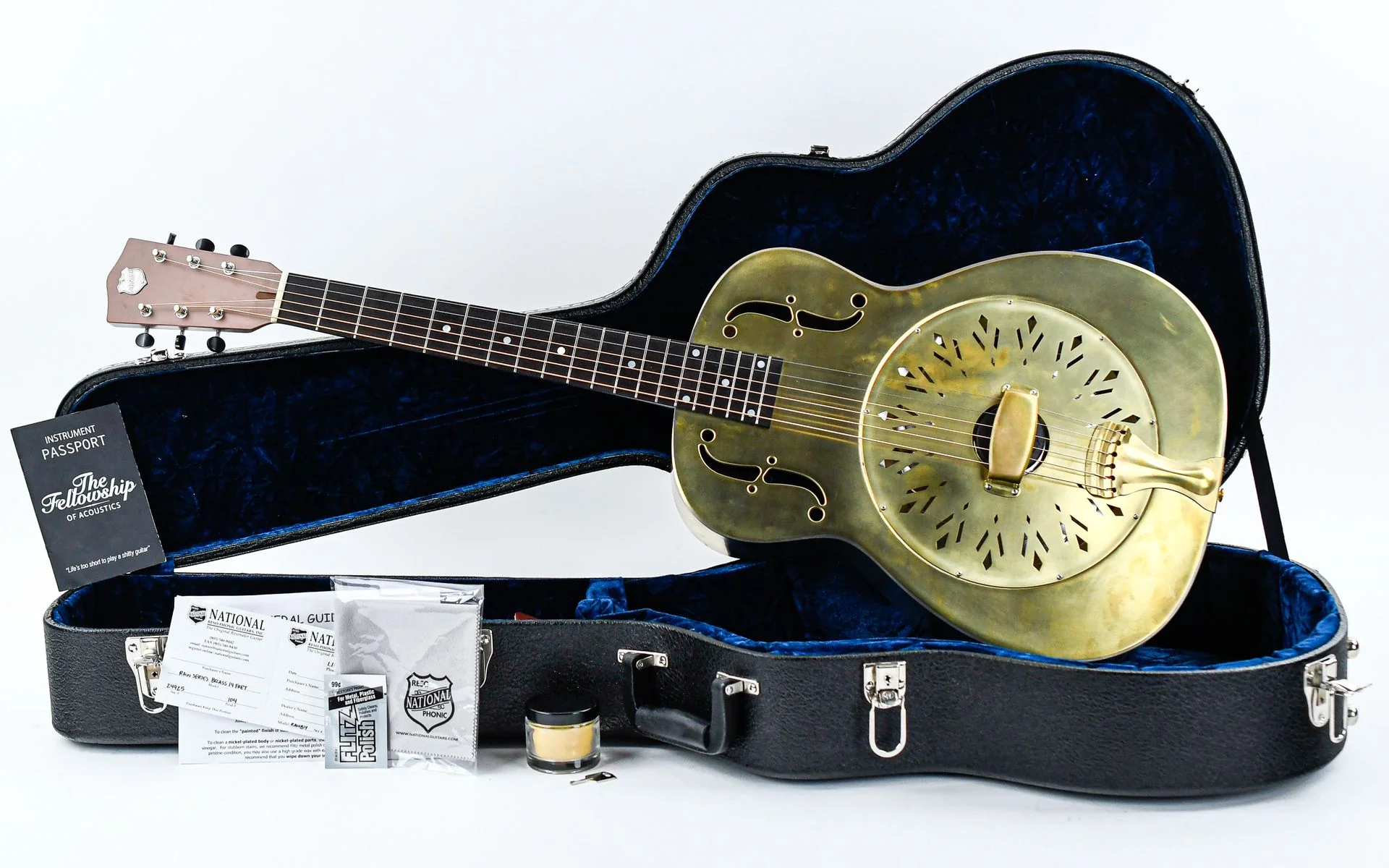 National Raw Series 14 Fret Brass - Image 3