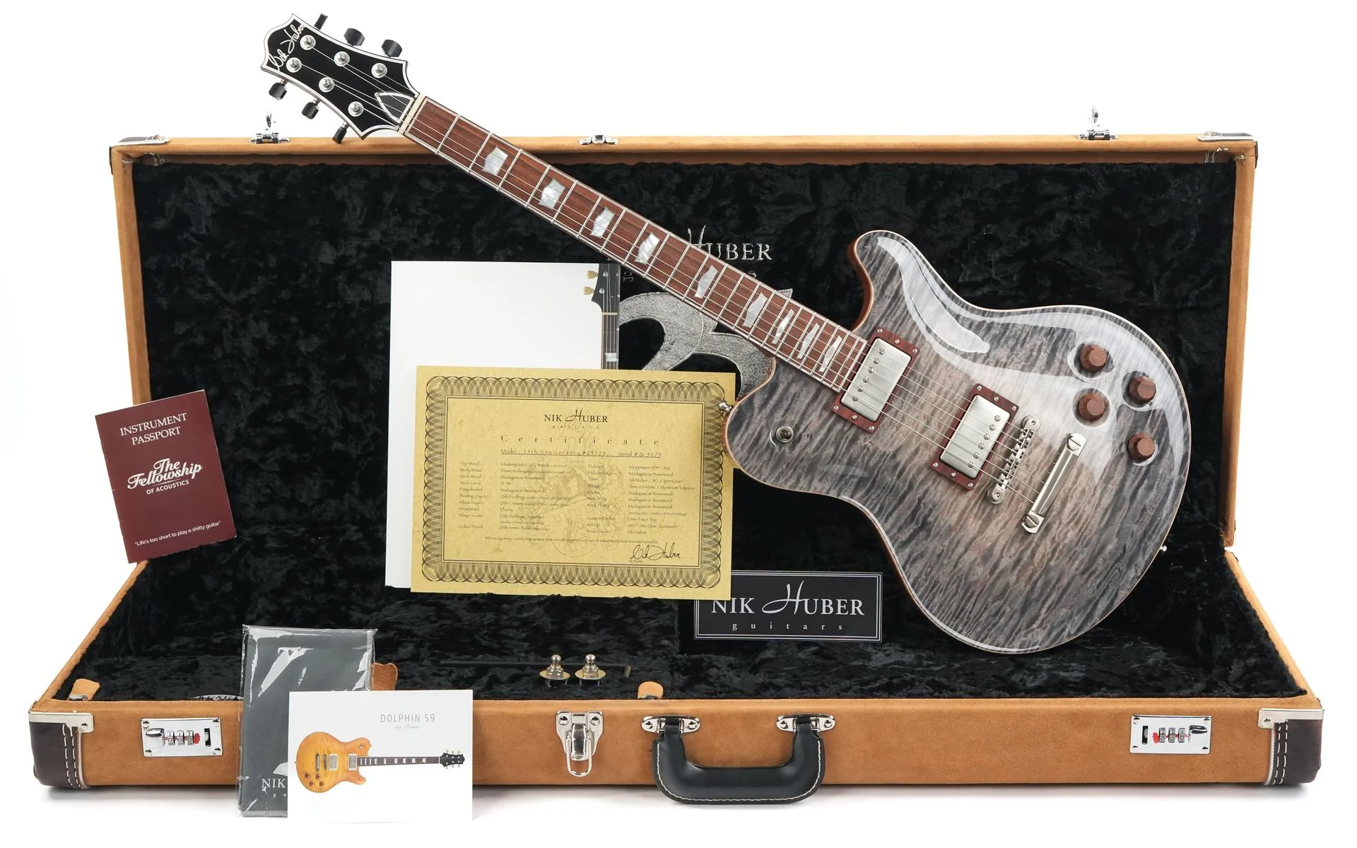 Nik Huber Dolphin 59 25th Anniversary Silver Burst #23 of 25 - Image 3