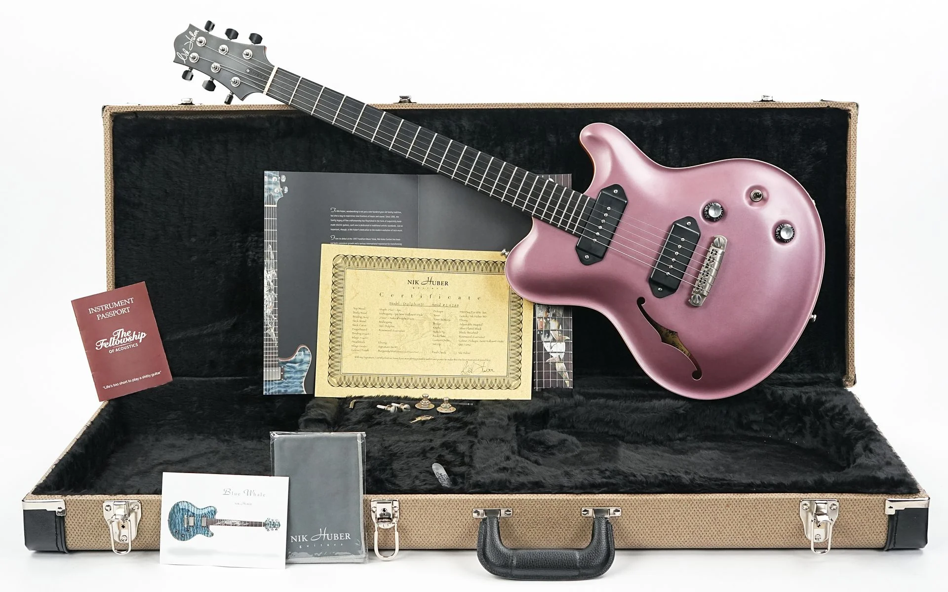 Nik Huber Dolphin II Burgundy Mist 2023 - Image 3