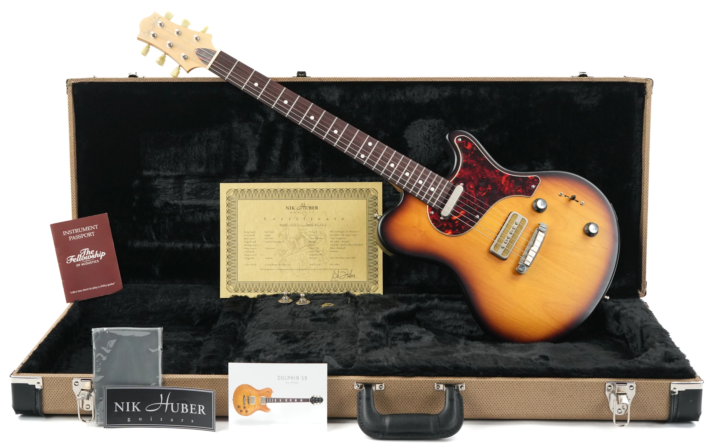 Nik Huber Piet 2-Tone Sunburst - Image 3