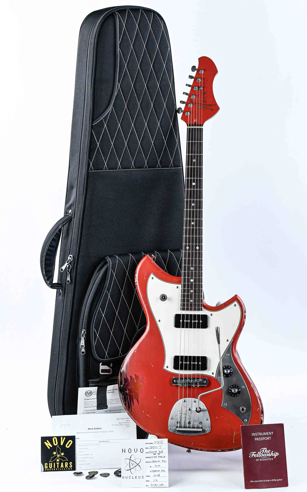 Novo Limited Dealer Serus J Finish Over Finish Fiesta Red - Image 3
