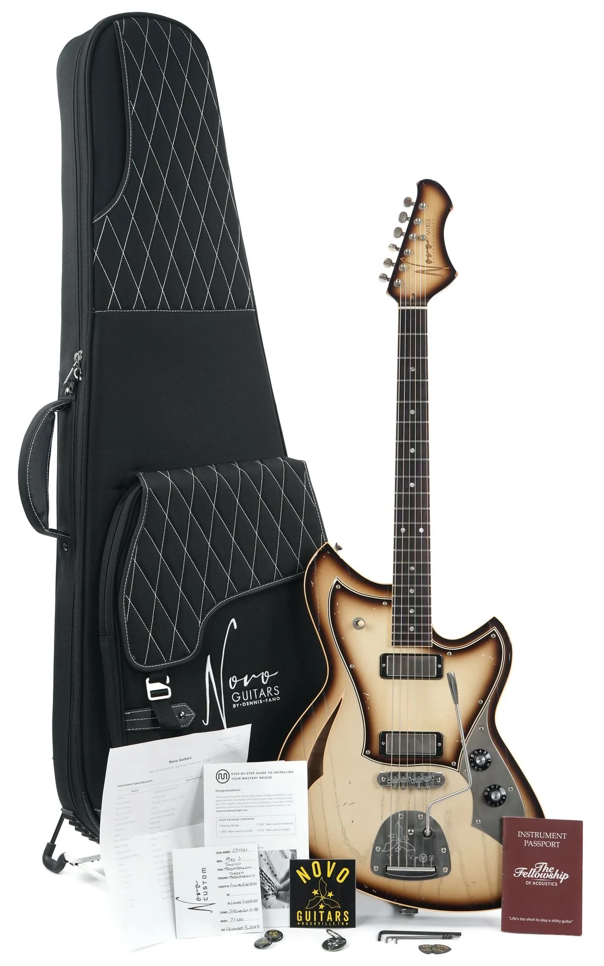 Novo Miris J Toasted Marshmallow Mini Humbuckers - Image 3